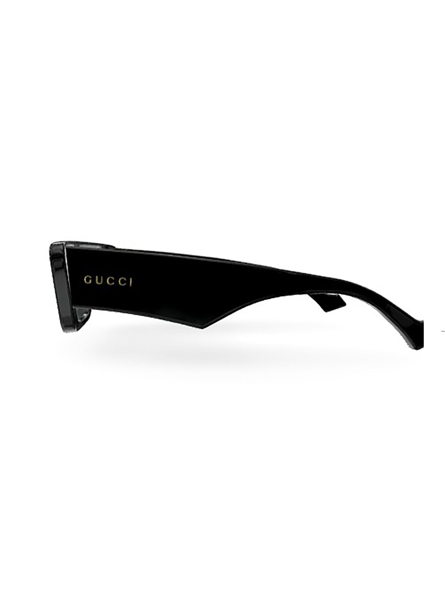 Shop Gucci Gg1331s Sunglasses In Black Black Grey
