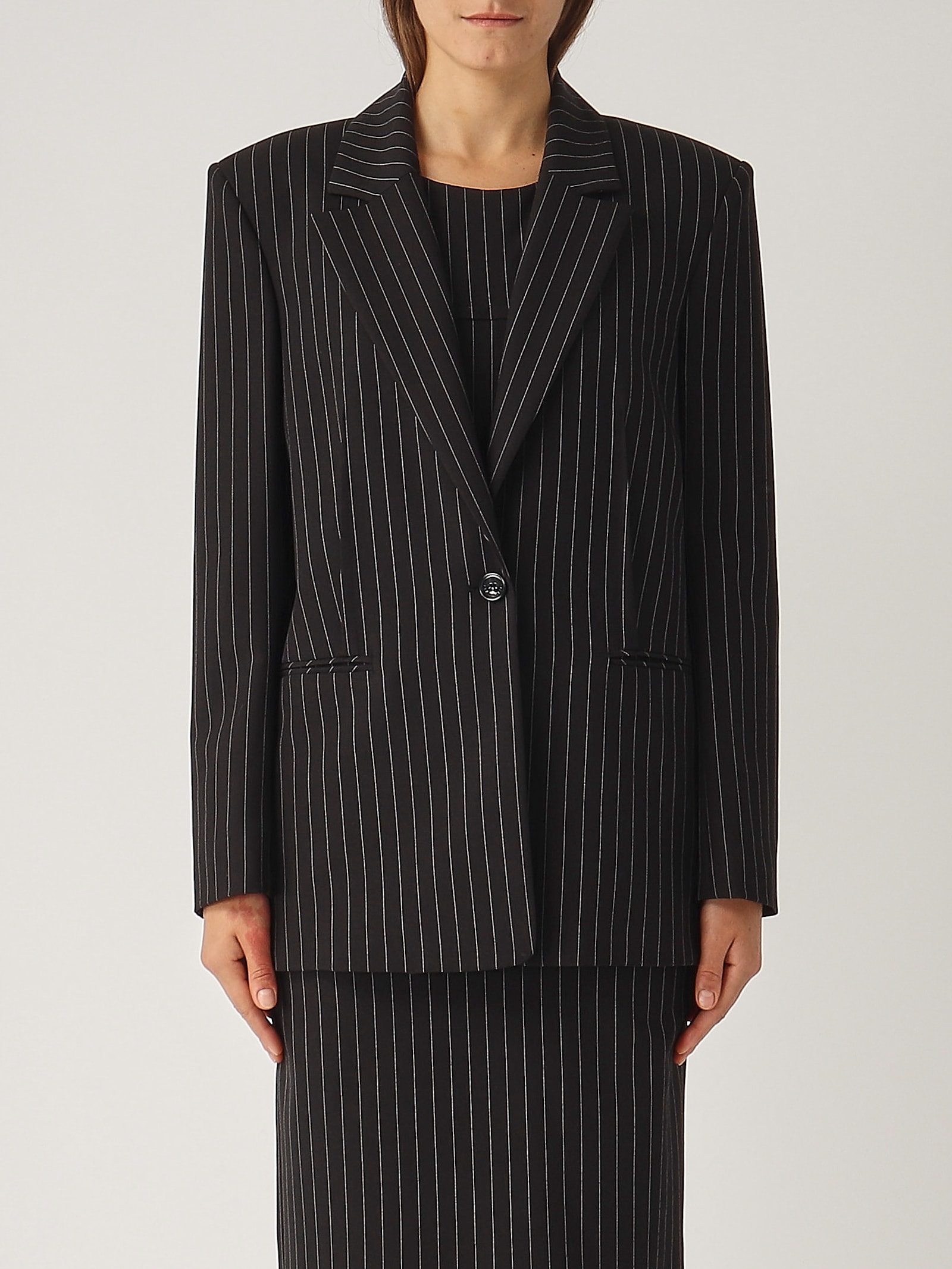 Poliester Blazer