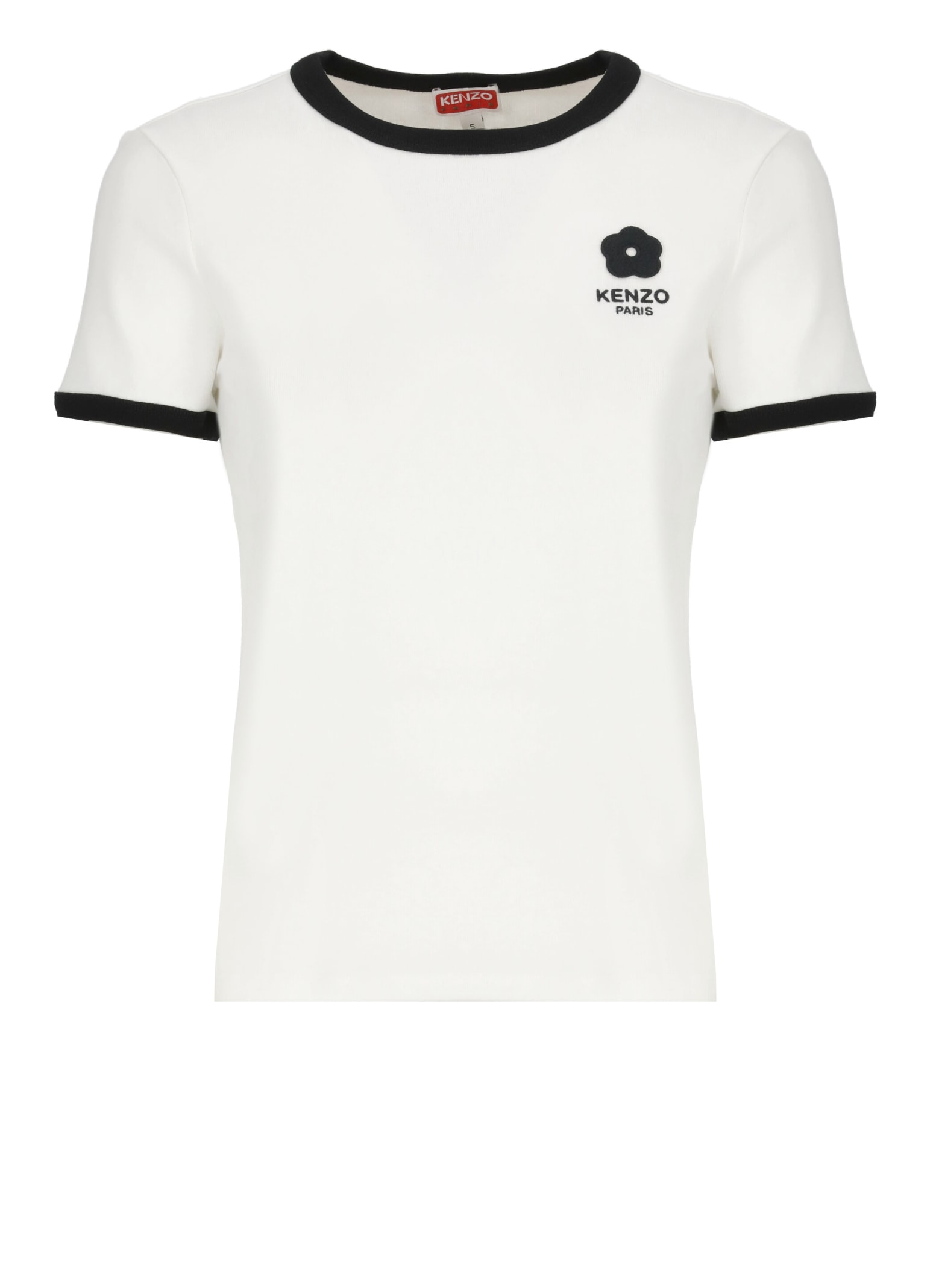 Shop Kenzo Boke Flower 2.0 T-shirt In White