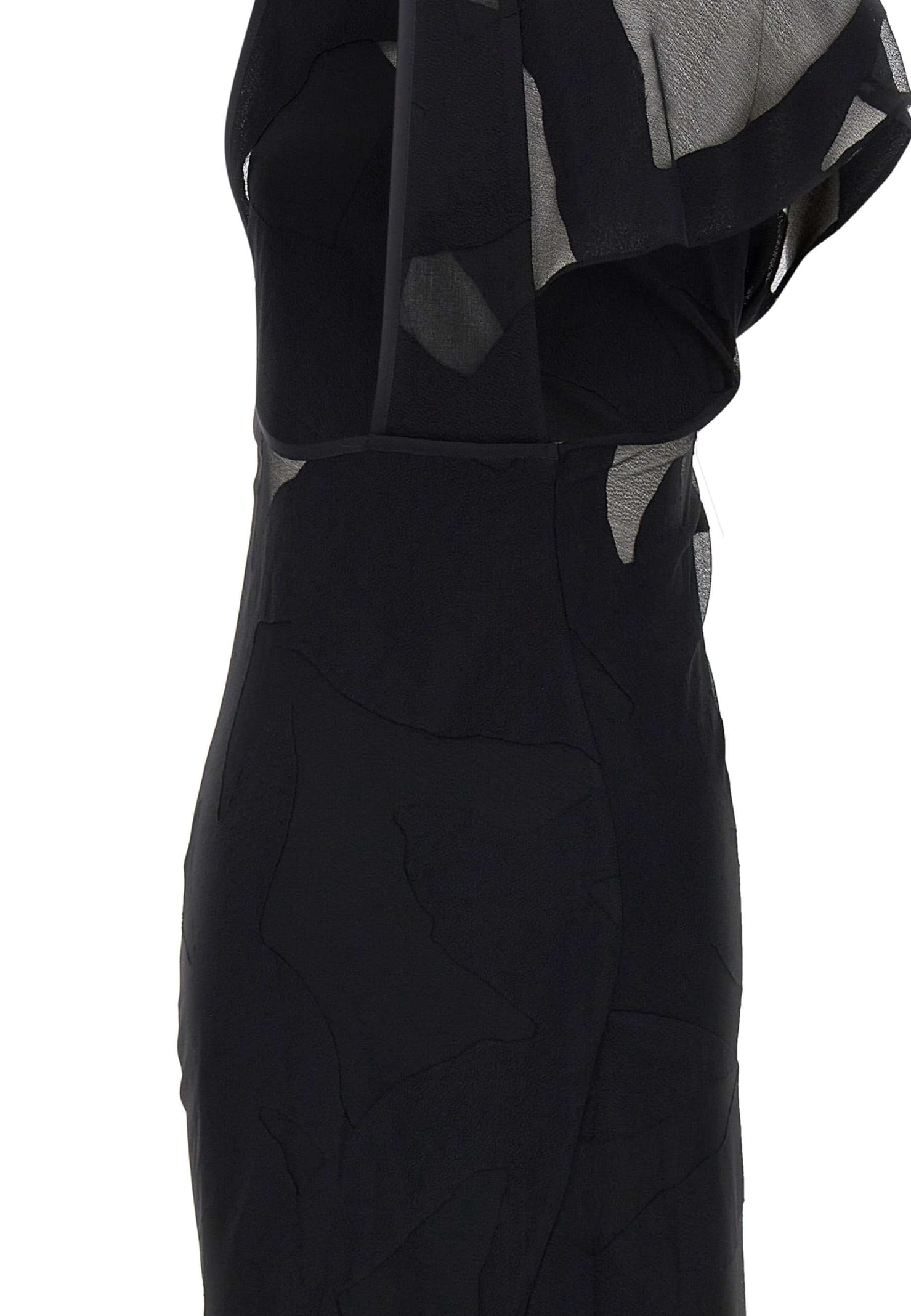 Shop Iro Shanon Dress In Black