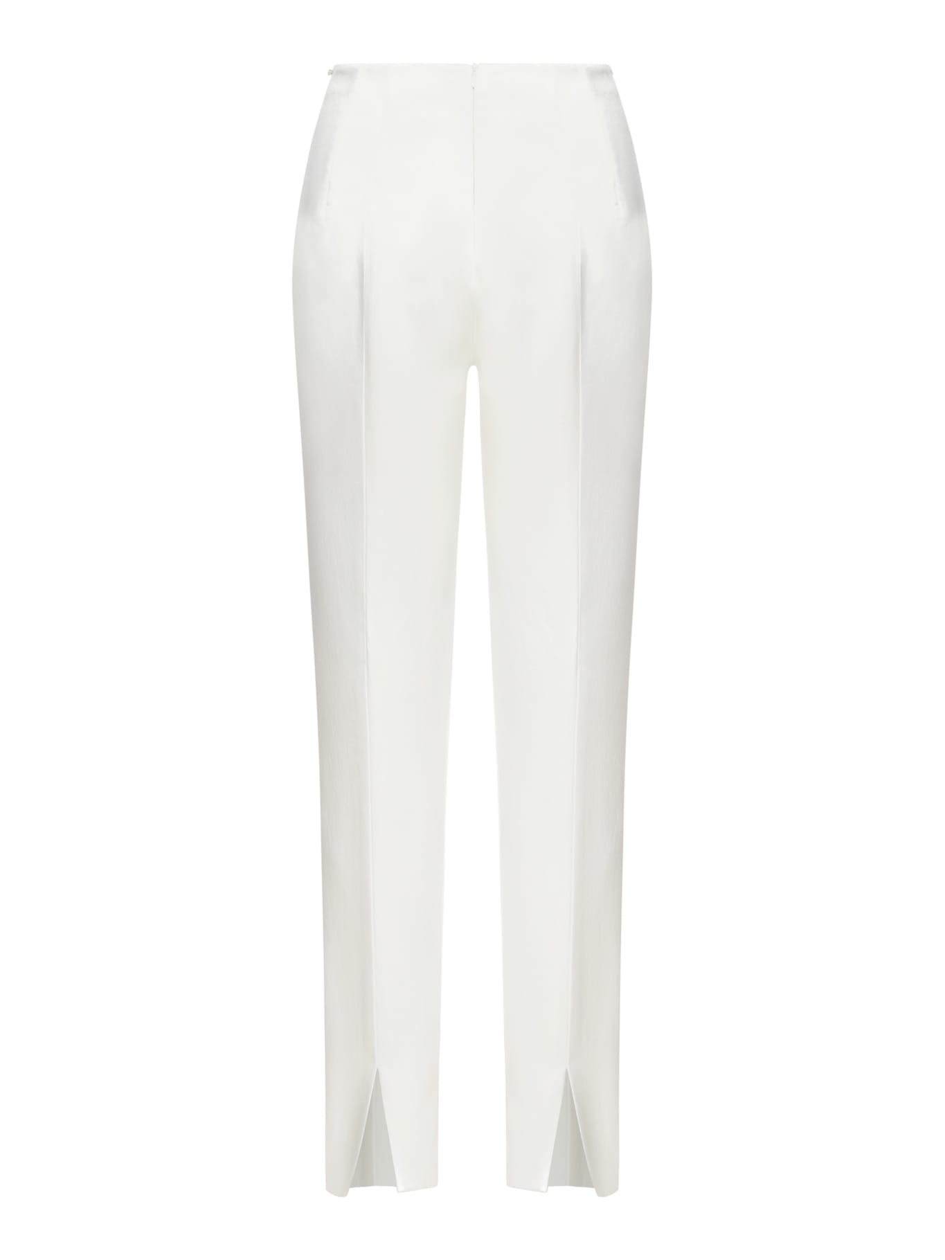 Shop Sportmax Netto Pants In White