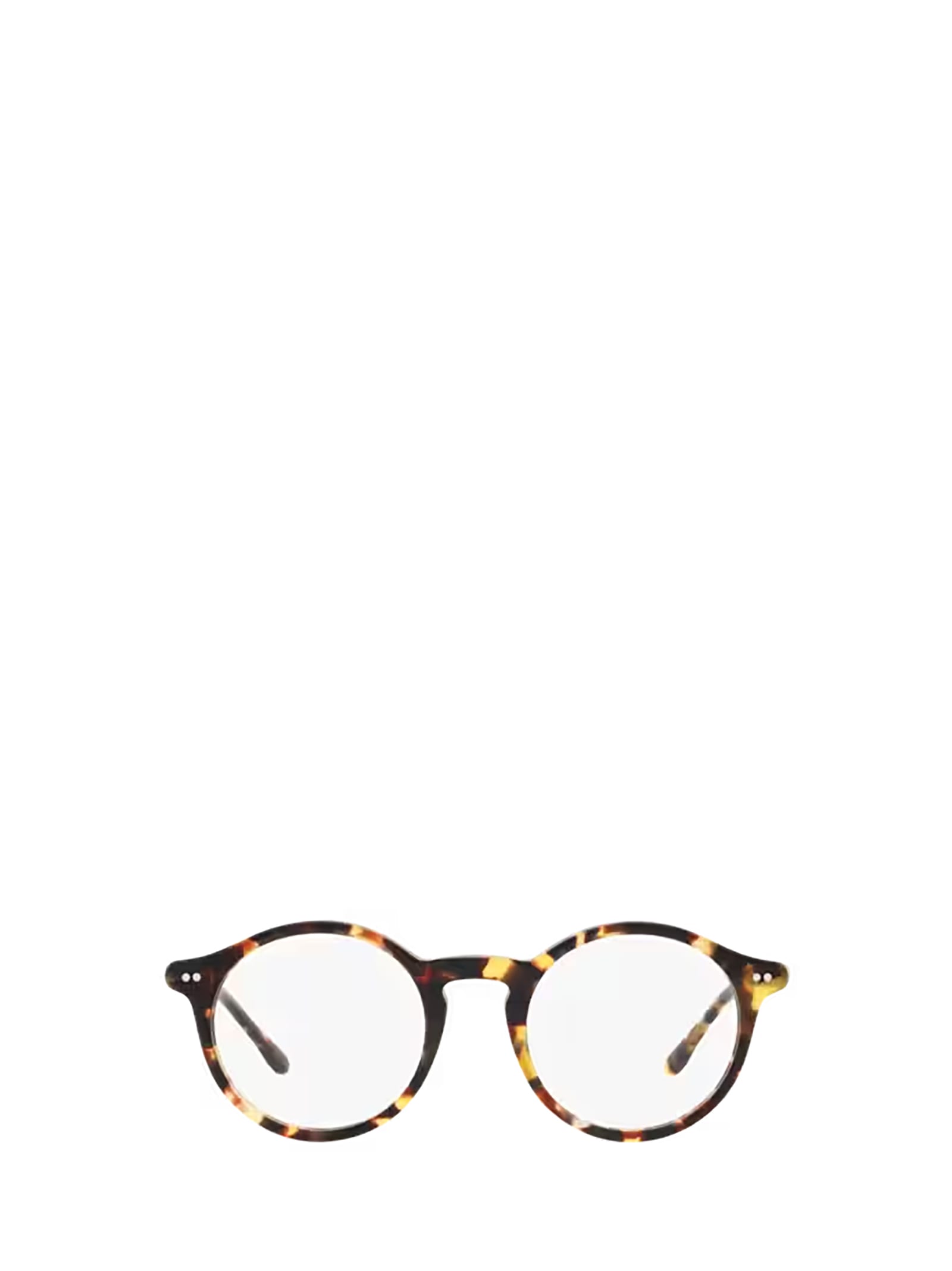 Shop Polo Ralph Lauren Ph2260 Shiny Milky Yellow Havana Glasses