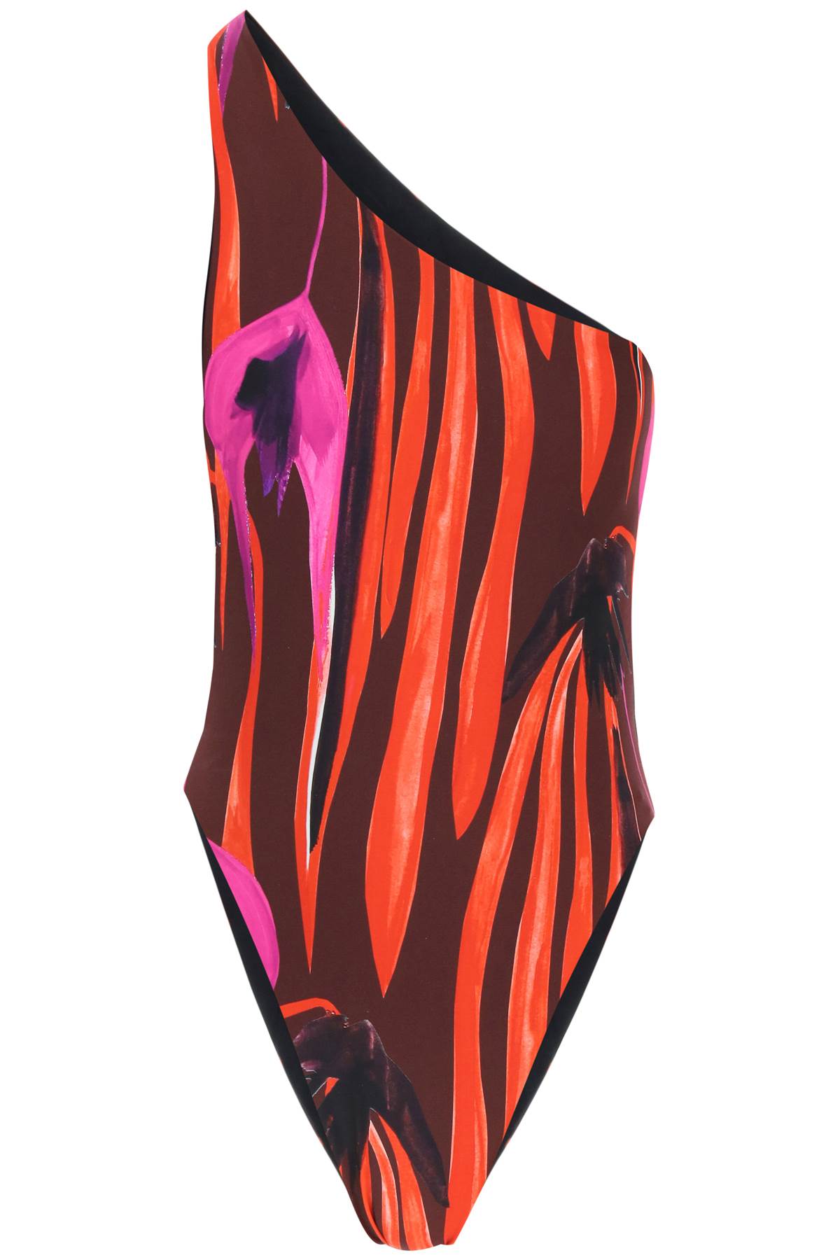 LOUISA BALLOU PLUNGE ONE-PIECE SWIMSUIT