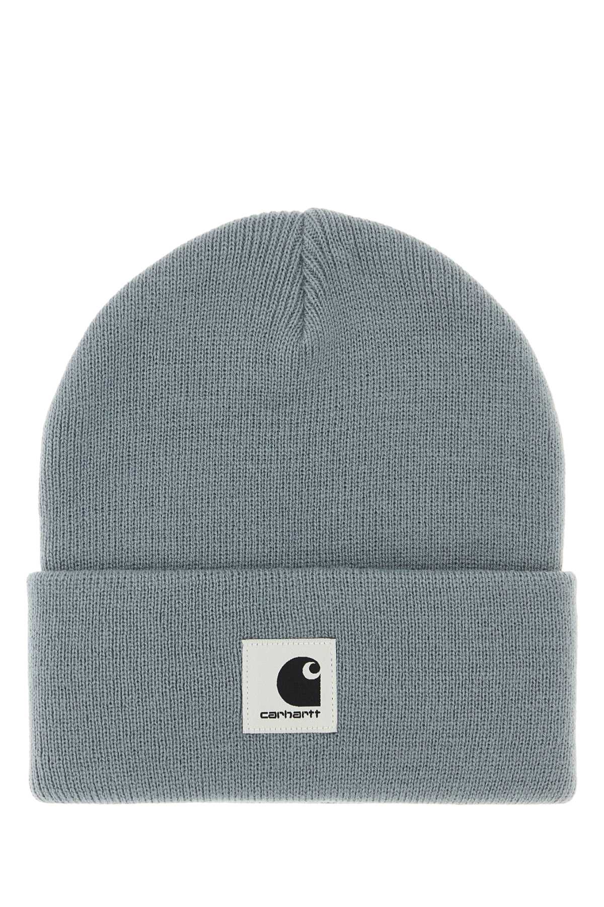 Powder Blue Acrylic W Ashley Beanie