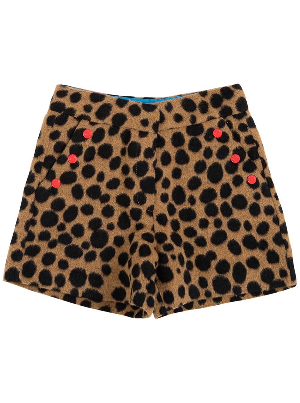 Marc Jacobs Animalier Wool Blend Shorts