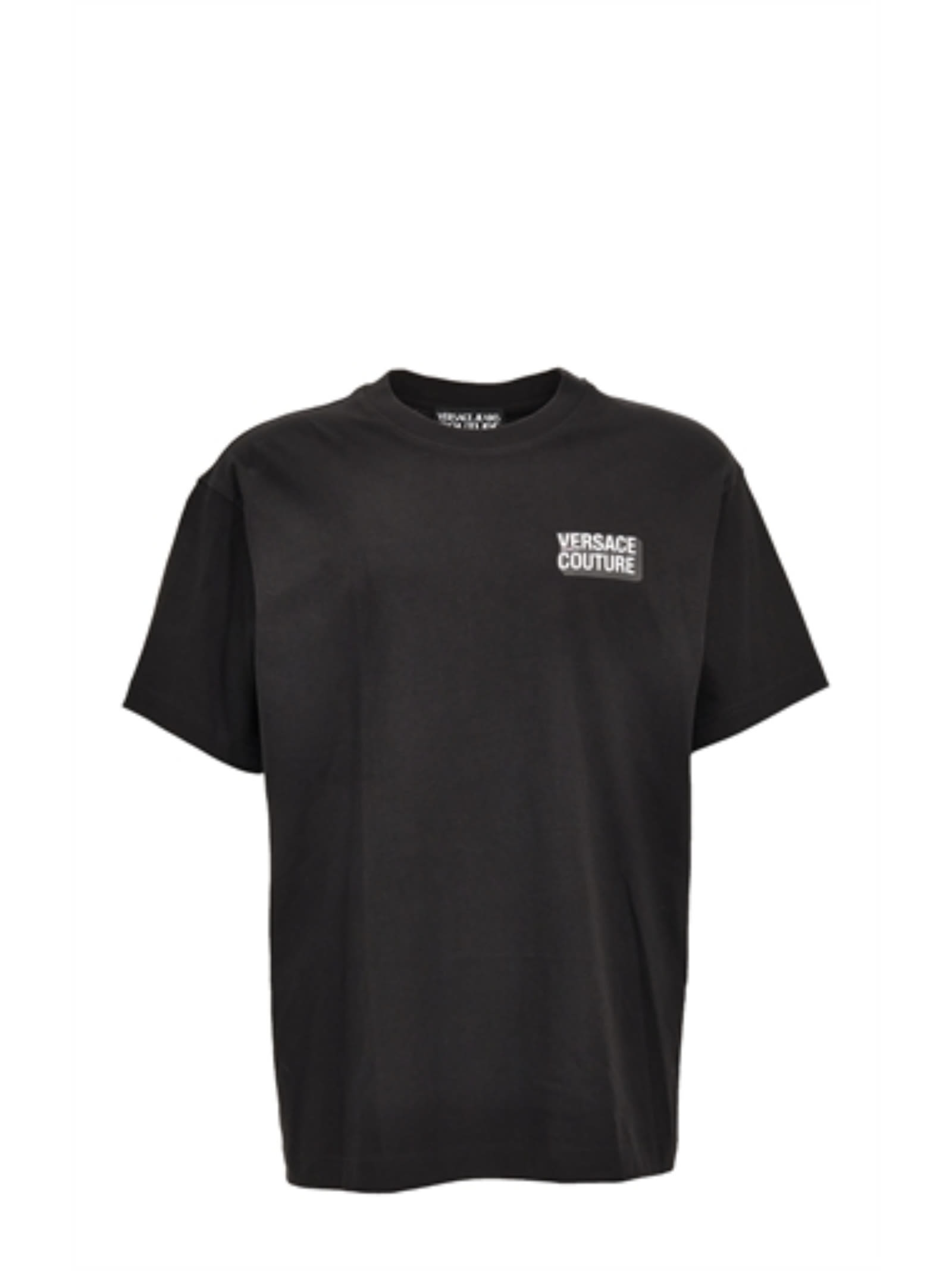 Versace Jeans Couture Crew-neck T-shirt In Black