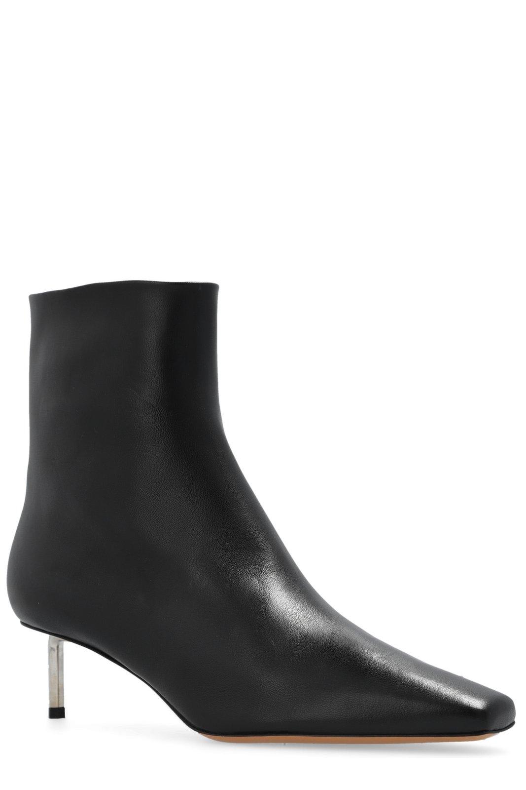 Off-white Allen 60mm Leather Ankle Boots