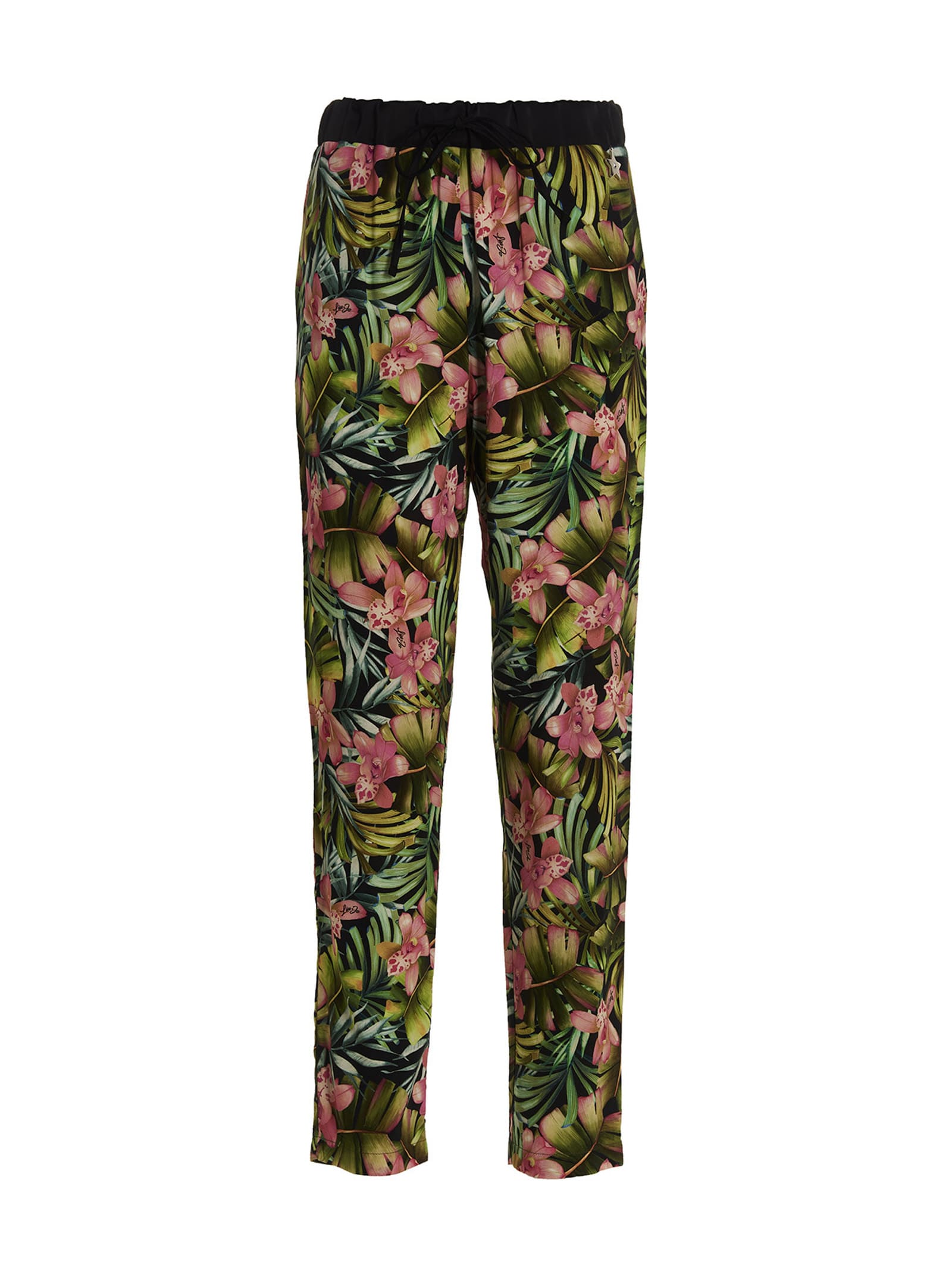 Shop Liu •jo Relax Pants In Multicolor