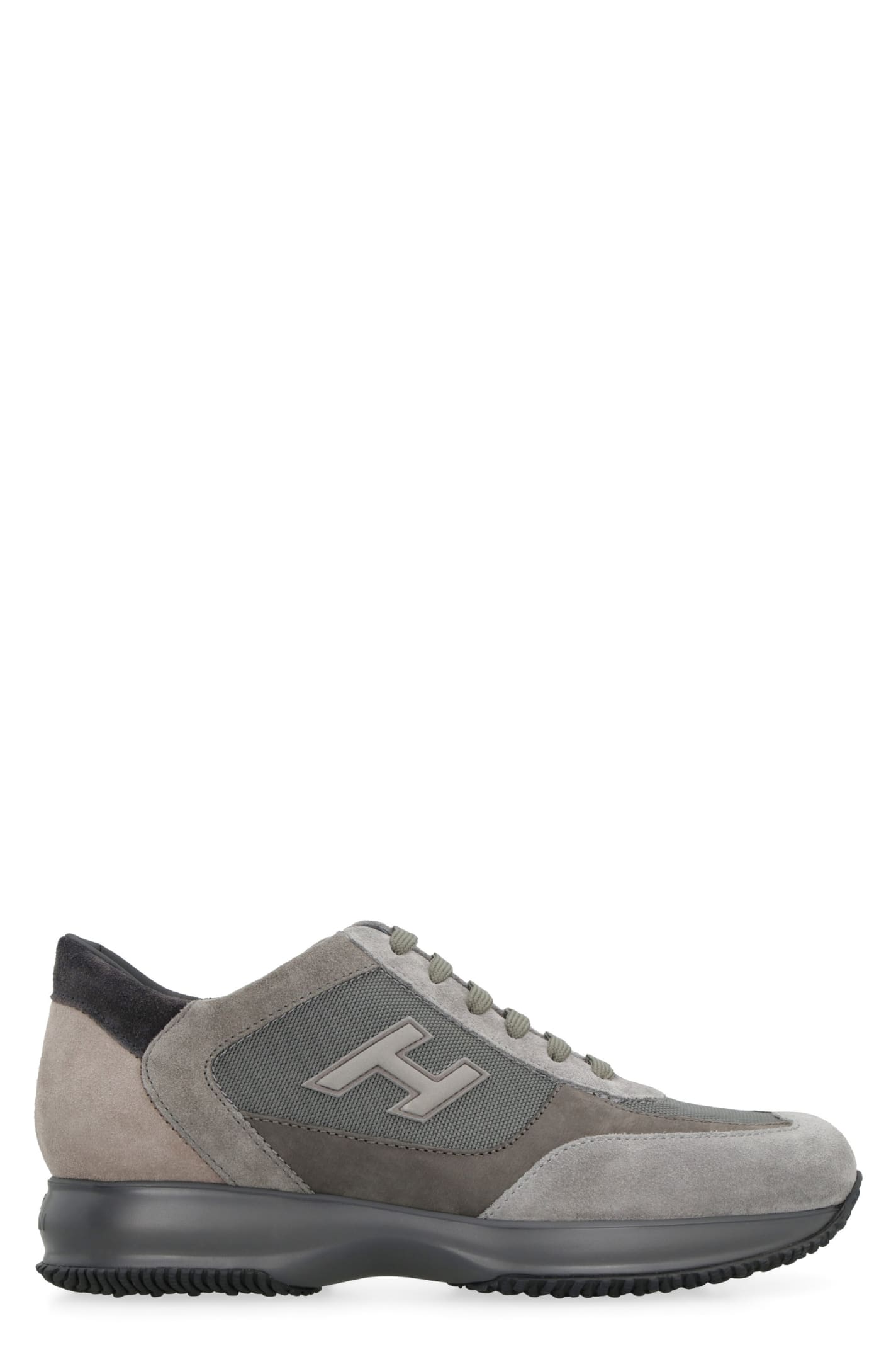 Shop Hogan Interactive Low-top Sneakers In Grey