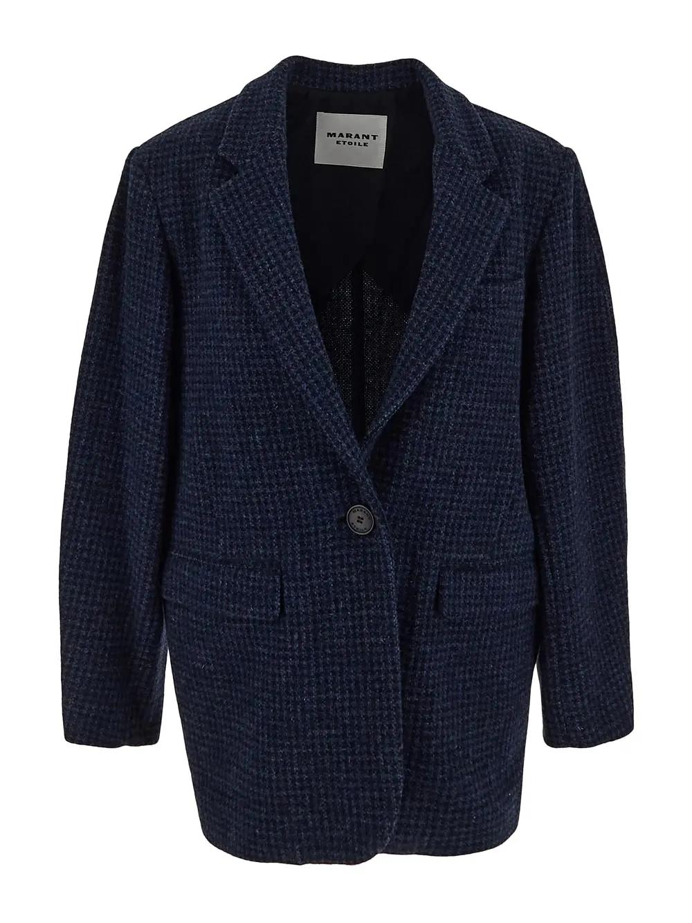 Isabel Marant Étoile Adilinko Jacket In Na Navy