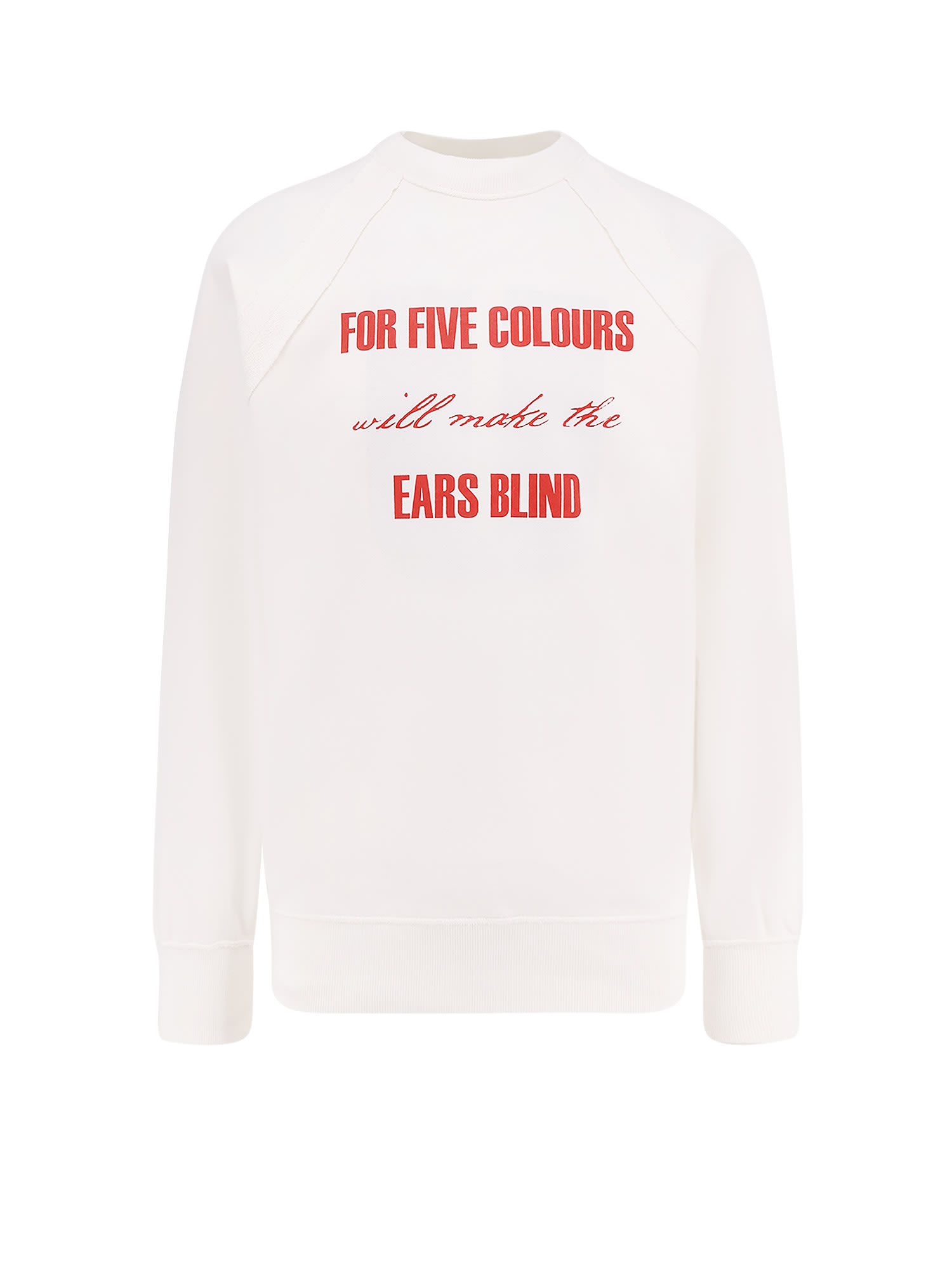 Cotton Sweatshirt With Print