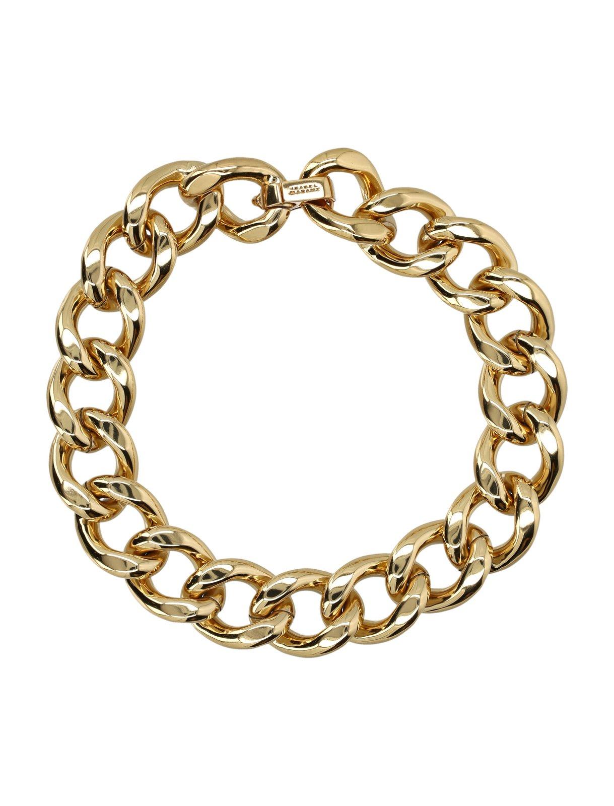ISABEL MARANT BOLD CHAINED NECKLACE