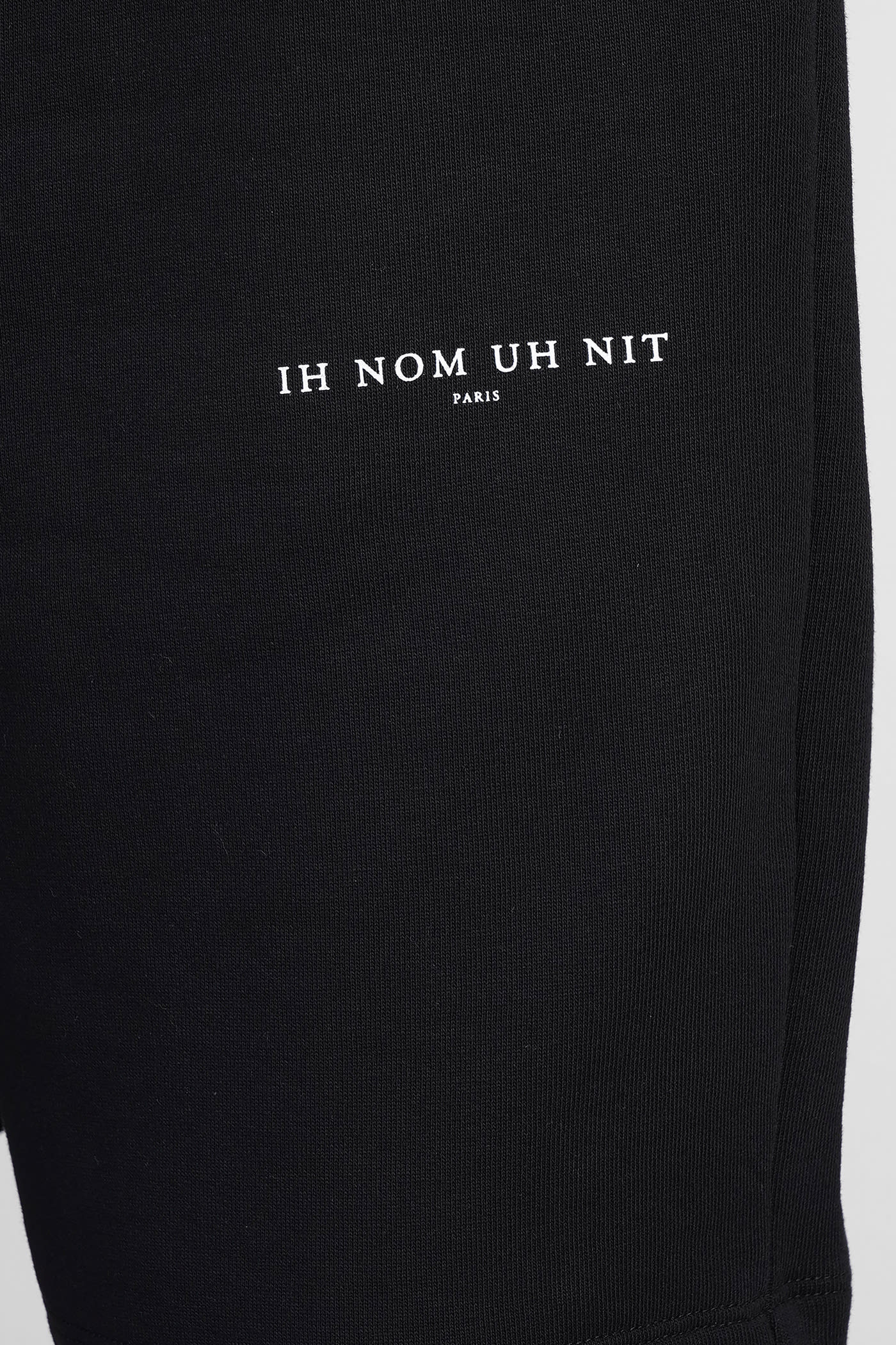 Ih Nom Uh Nit Shorts In Black Cotton In Black