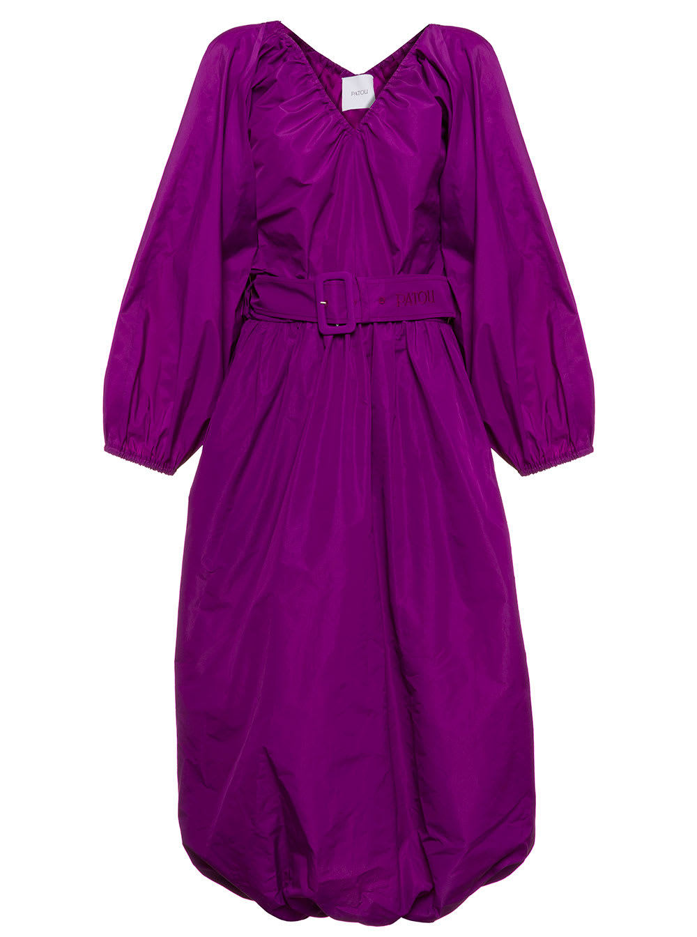 Patou Woman Purple Recycled Faille Maxi Dress