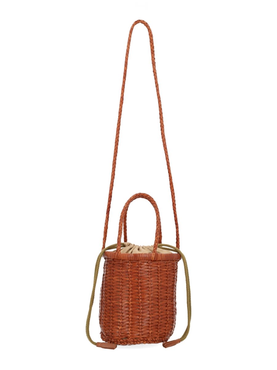 Dragon Diffusion Mini Lina Bag In Brown