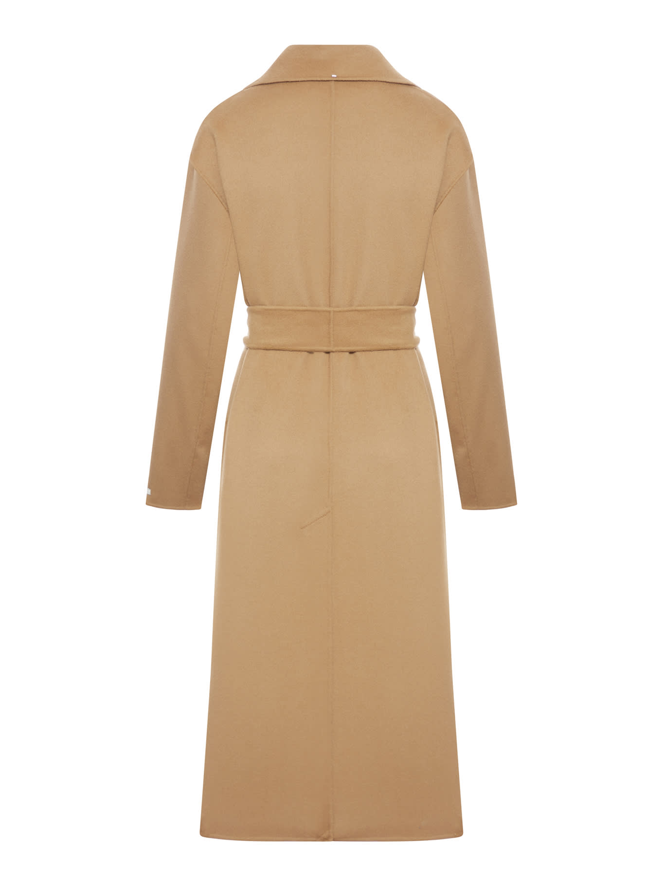 Shop Sportmax Veleno Coat In Camel