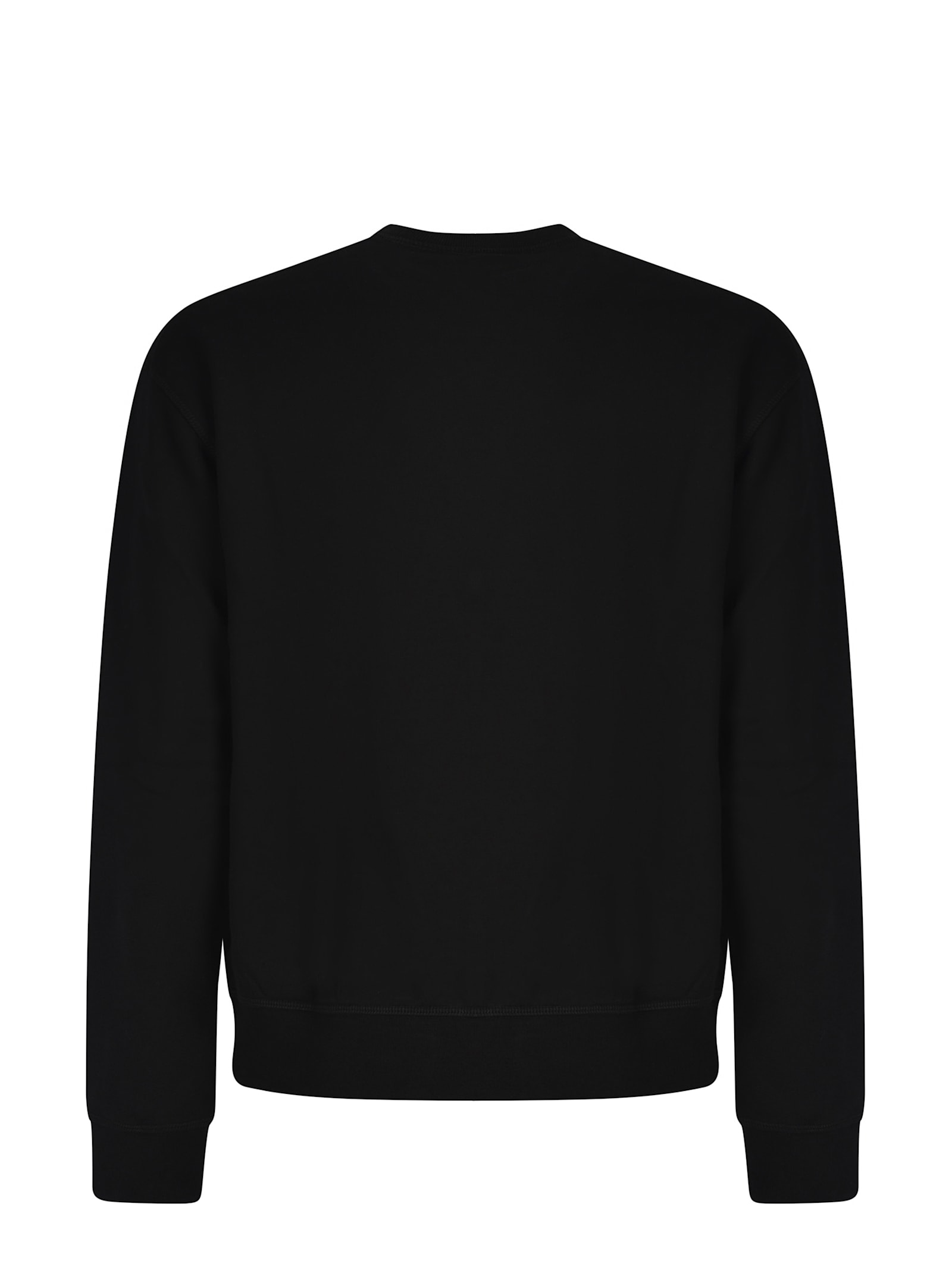 Shop Dsquared2 Sweatshirt  Made Of Cotton In Black