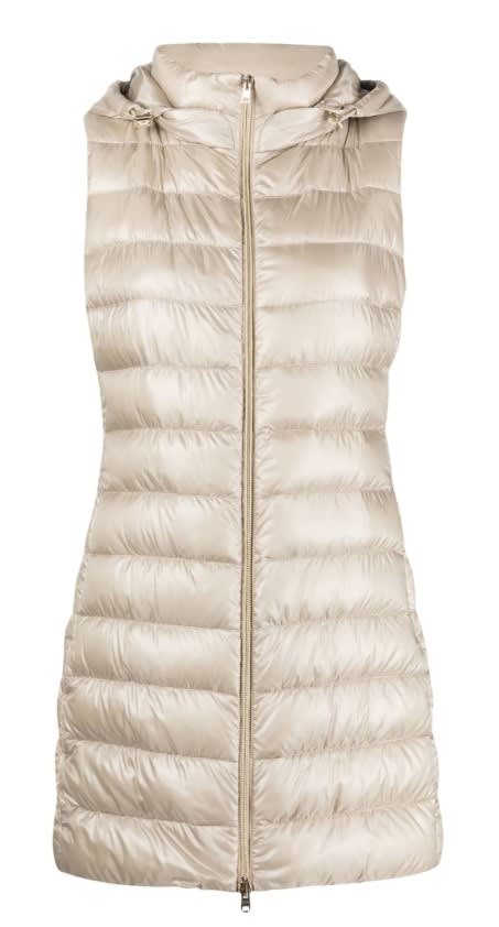 Padded And Quilted Vest