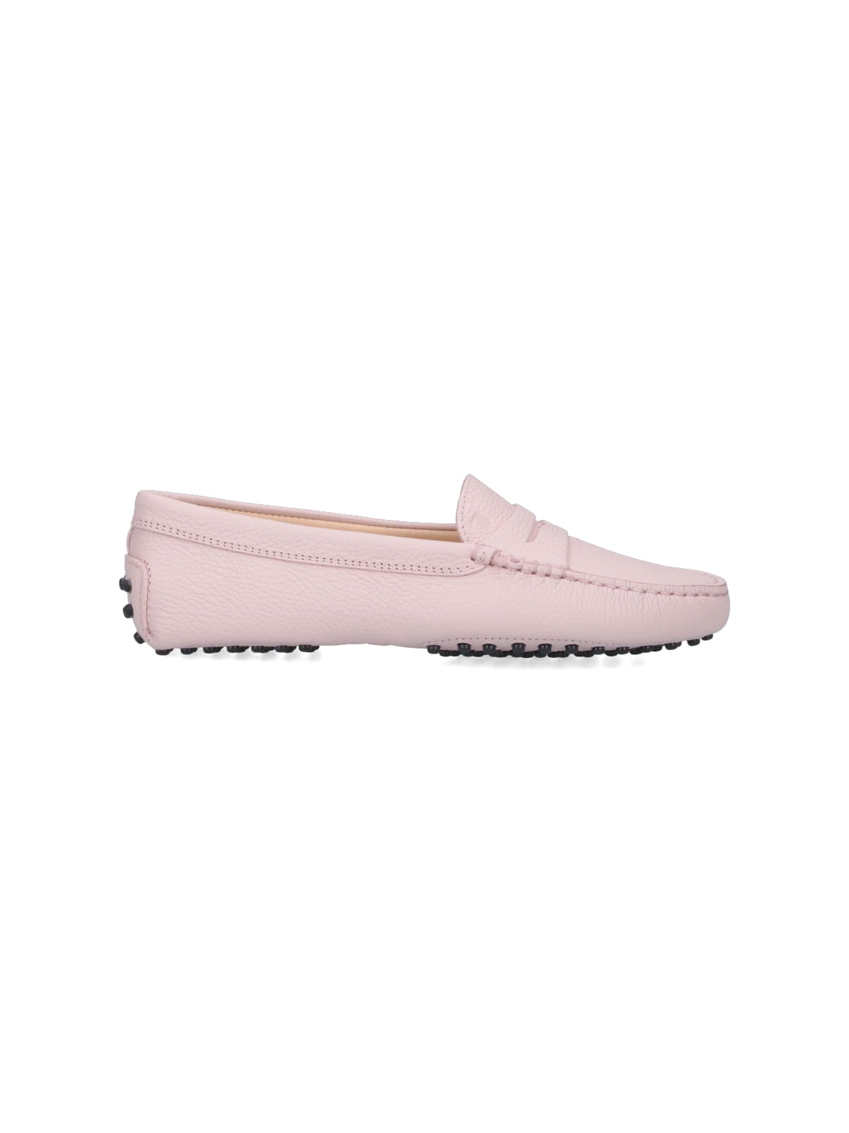 Shop Tod's Gommino Loafers In Pink