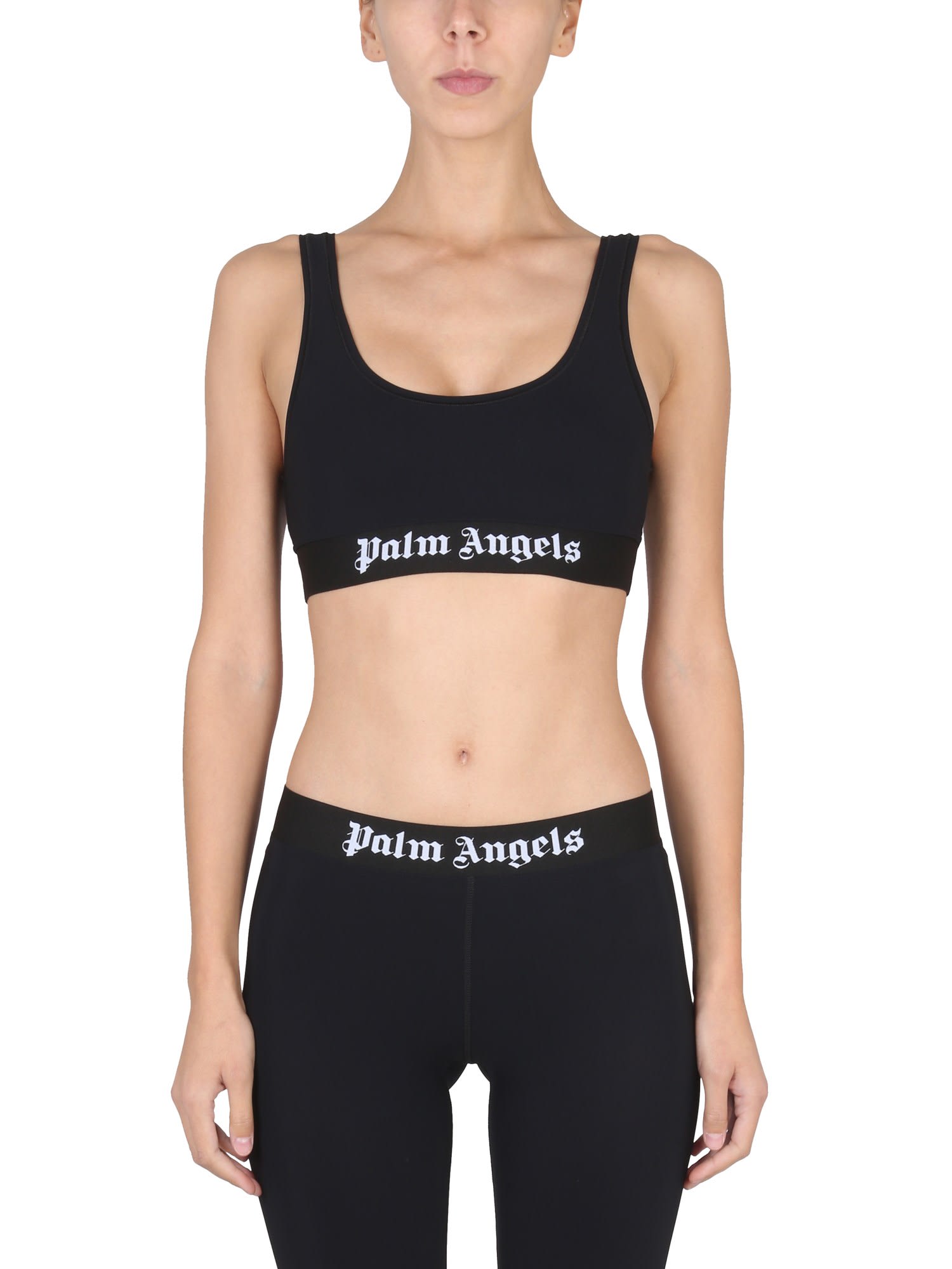 Palm Angels Top With Logoed Band