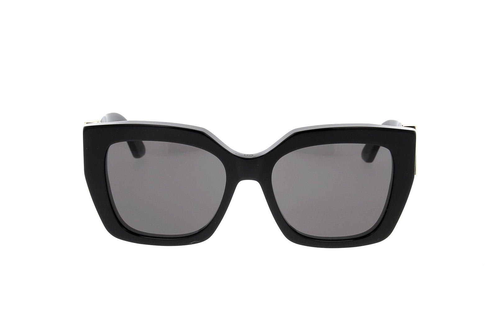 Dior Square-frame Sunglasses In 01a - Black