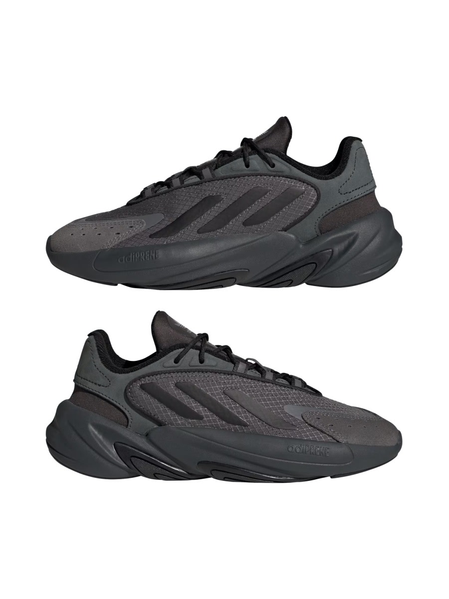 Adidas Originals Kids Black Ozelia Big Kids Sneakers In Black