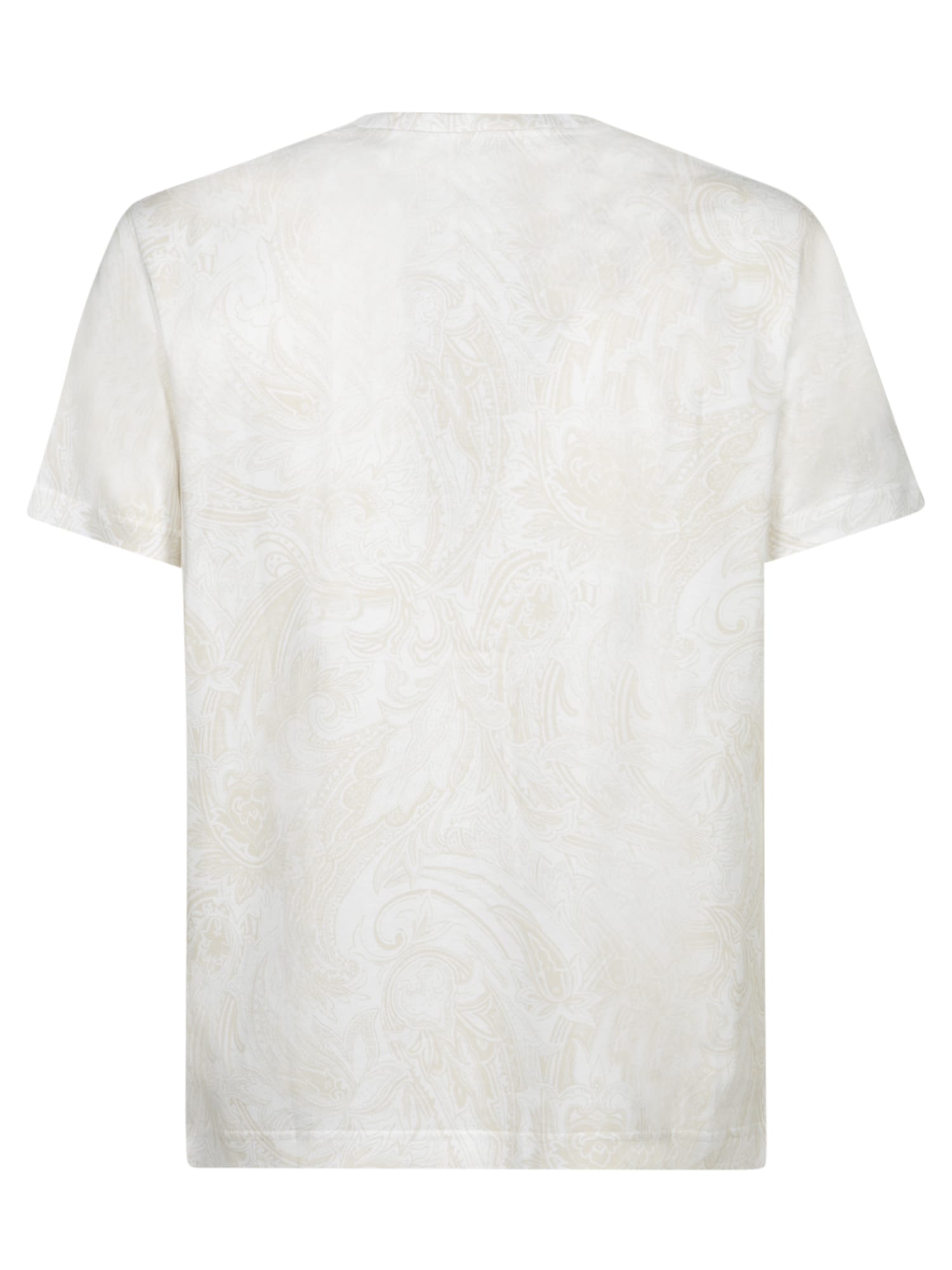 Shop Etro Roma White T-shirt