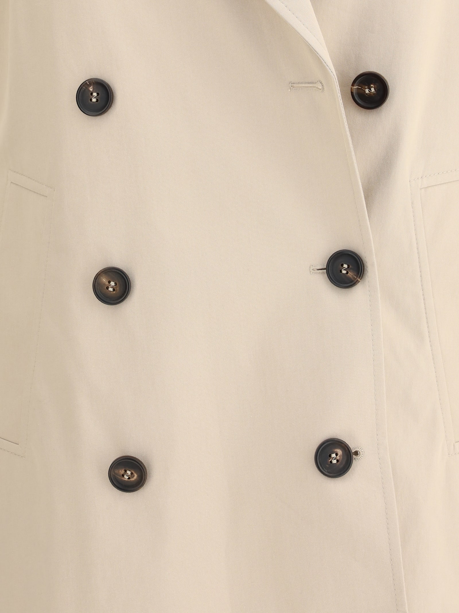 Brunello Cucinelli Wide-lapels Jewel-embellished Jacket In Neutral