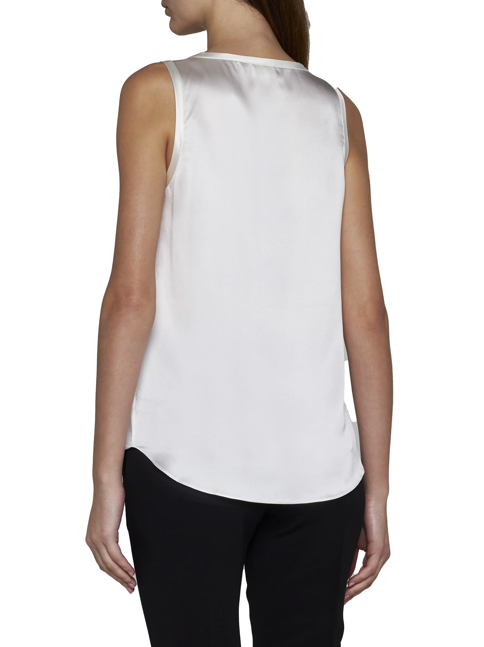 Shop Brunello Cucinelli Top In Natural