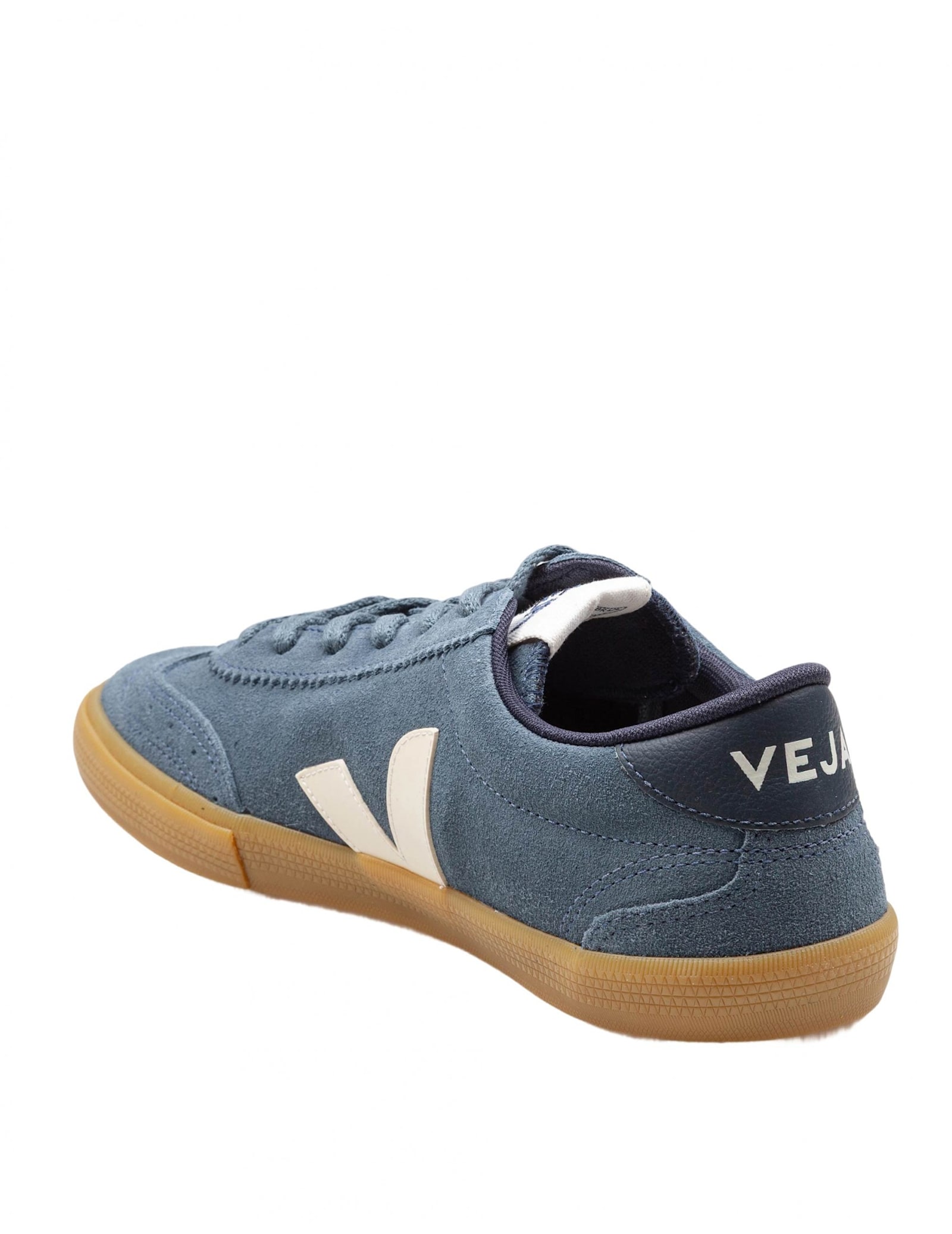 Veja Volley Suede Sneakers Color Light Blue In Blue