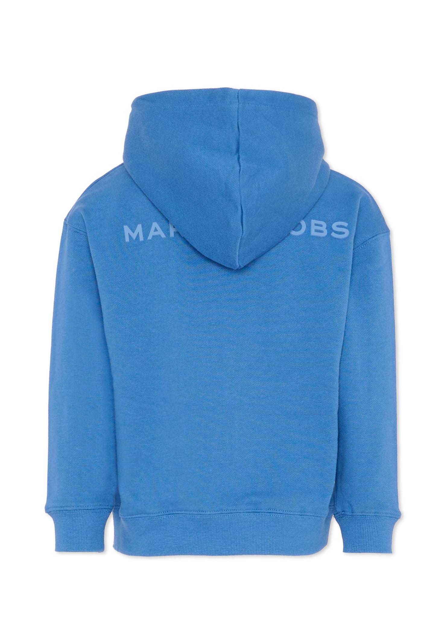 Marc Jacobs Blue Sweatshirt For Boy With Logo In Blue