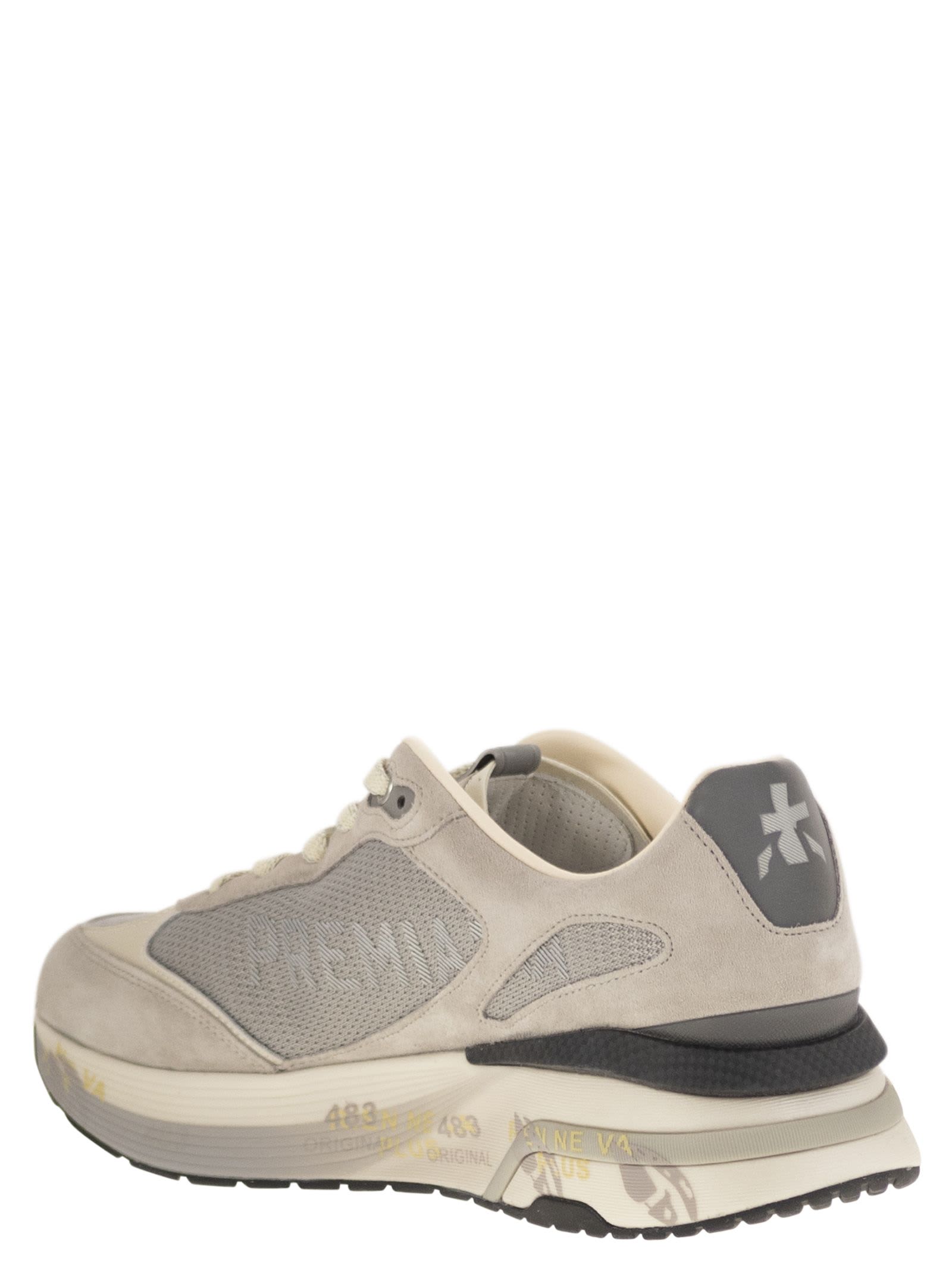 スニーカー PREMIATA Men Sneakers MOERUN7304 GREY Premiata Moe Run 7304 | Premium Italian Sneakers – Premiata.us