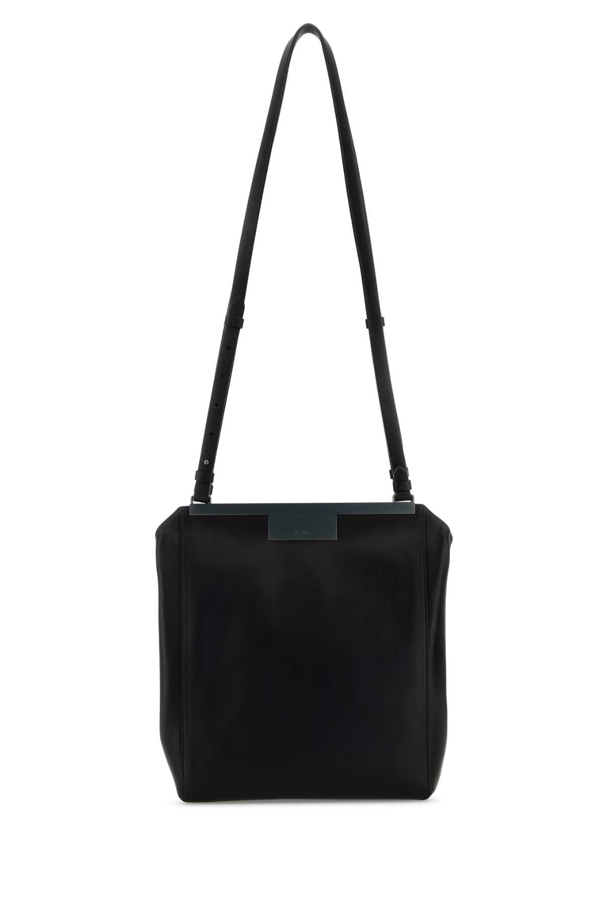 Black Leather Mmsummer Shoulder Bag