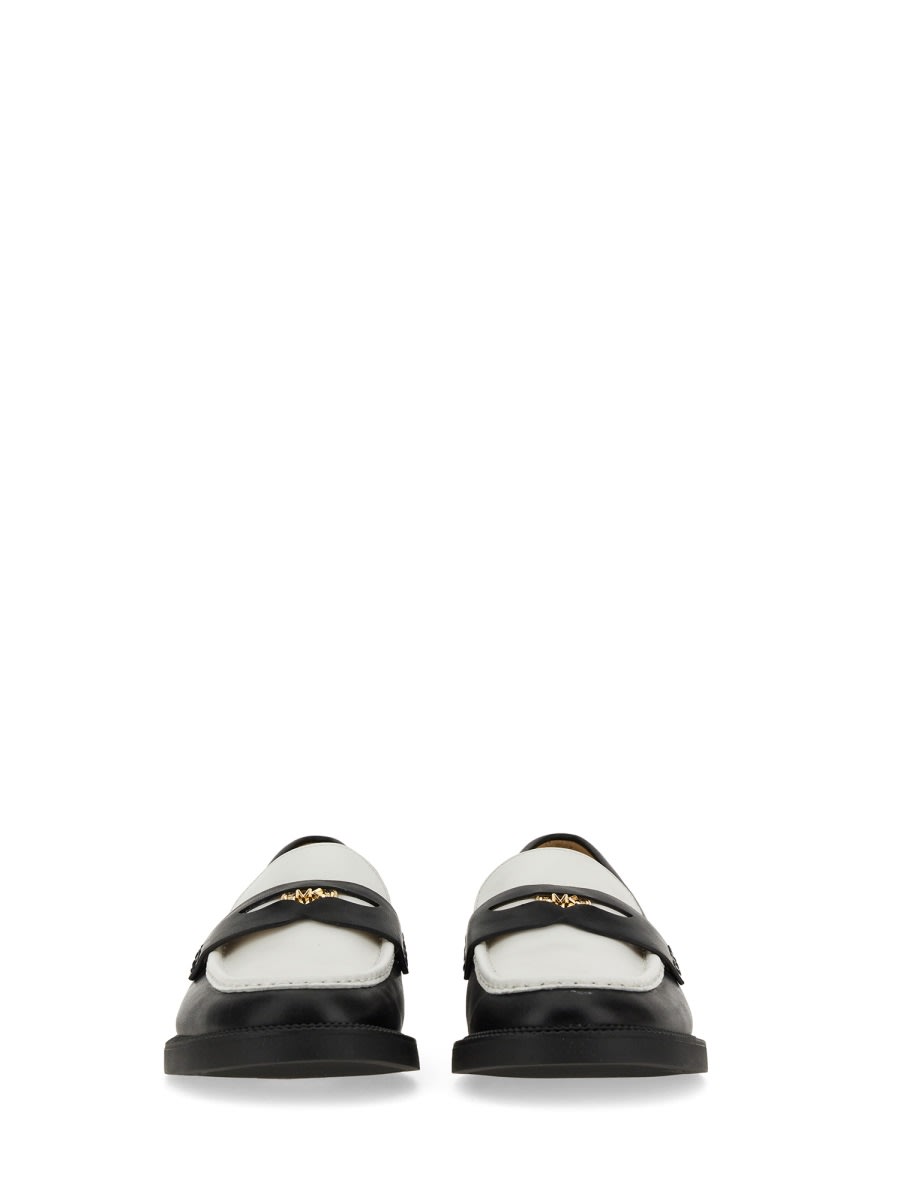 Shop Michael Kors Loafer With Coin In Black