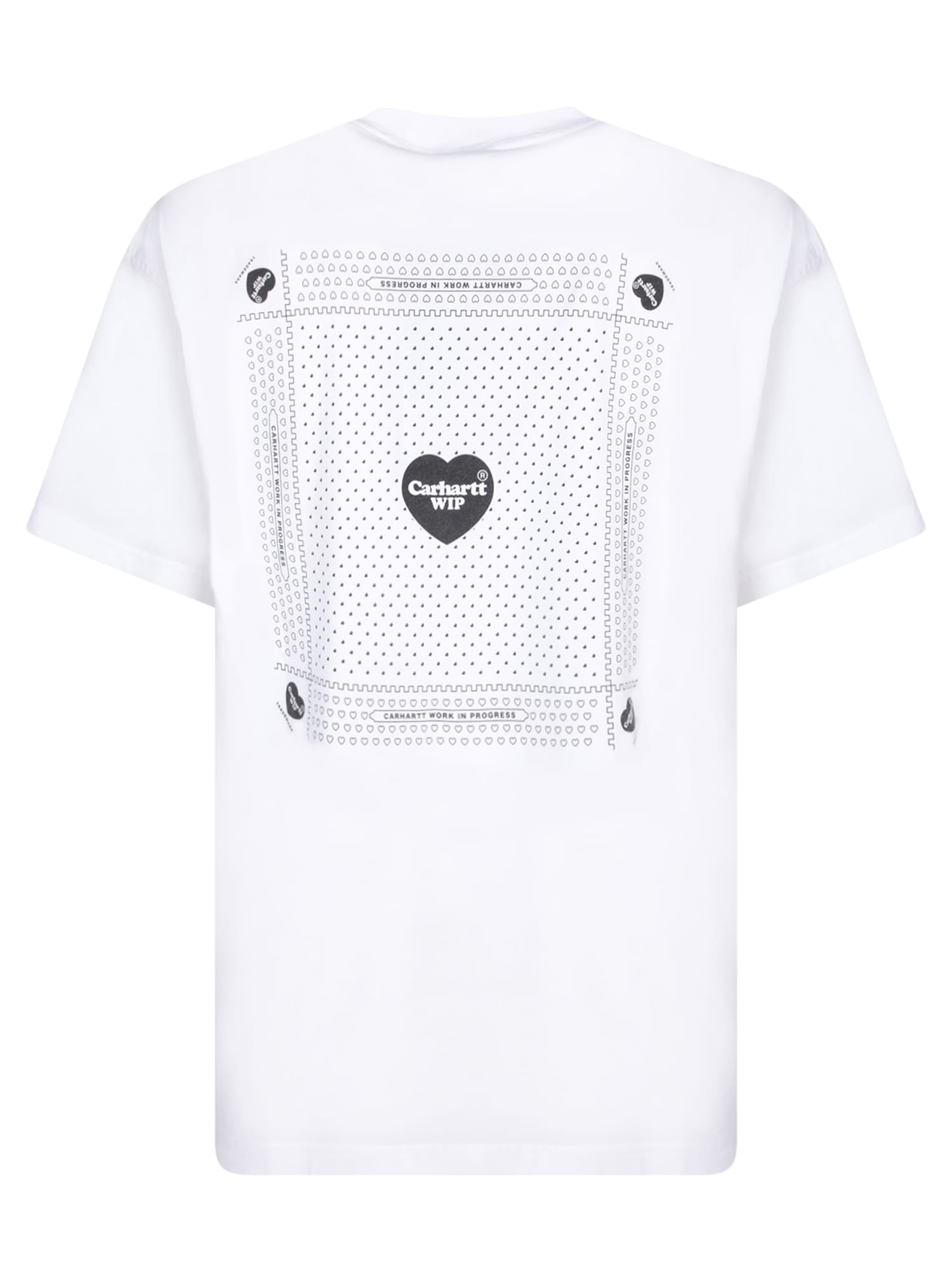 Shop Carhartt Heart Bandana White T-shirt