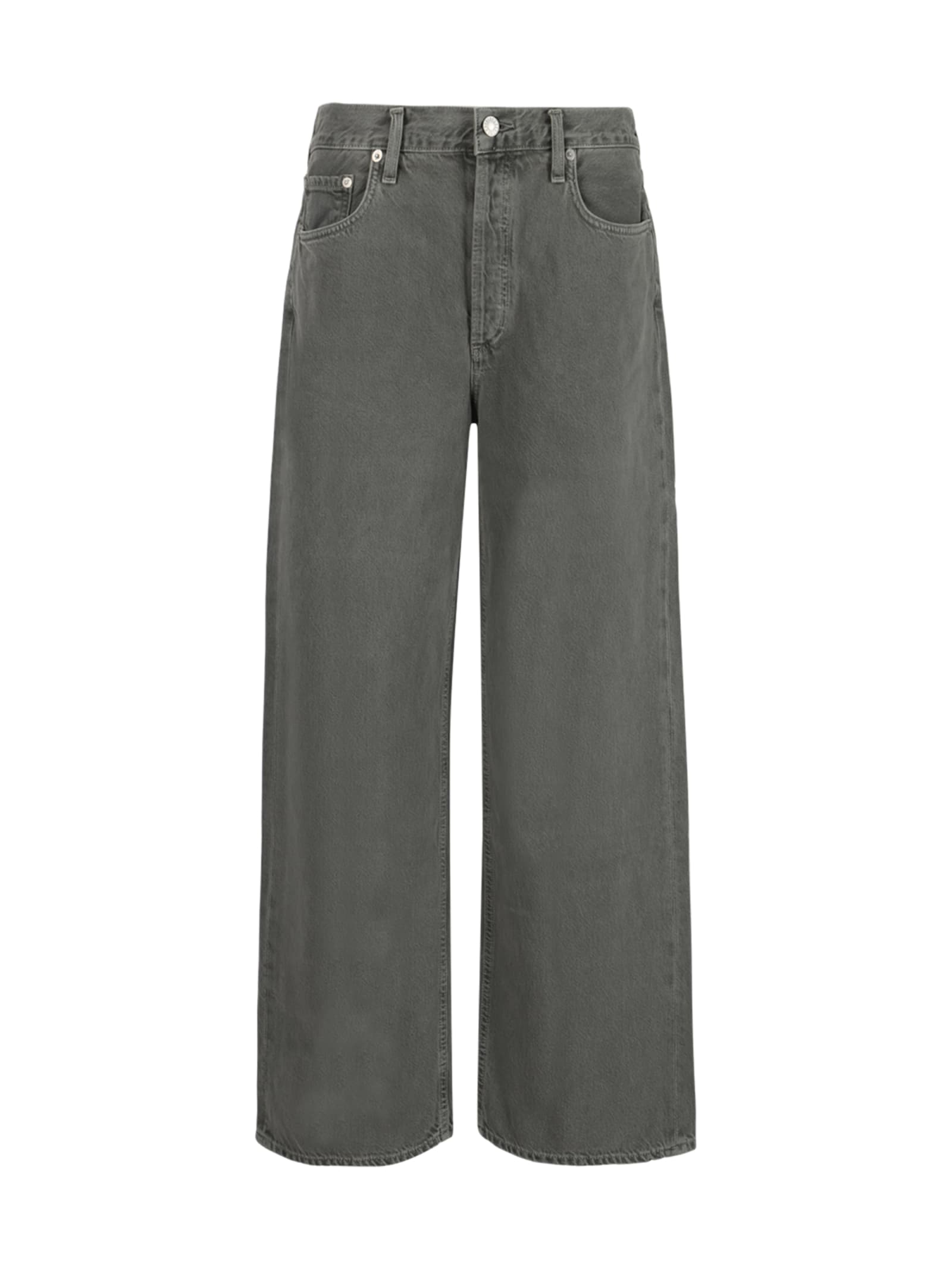 Shop Agolde Denim Pants In Dollar