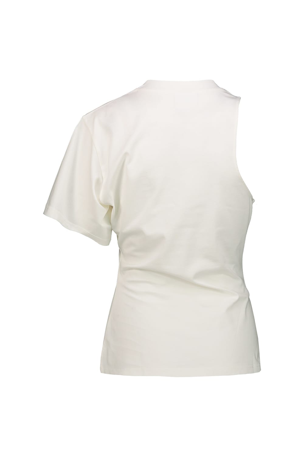 Courrèges One-shoulder T-shirt In Scuba