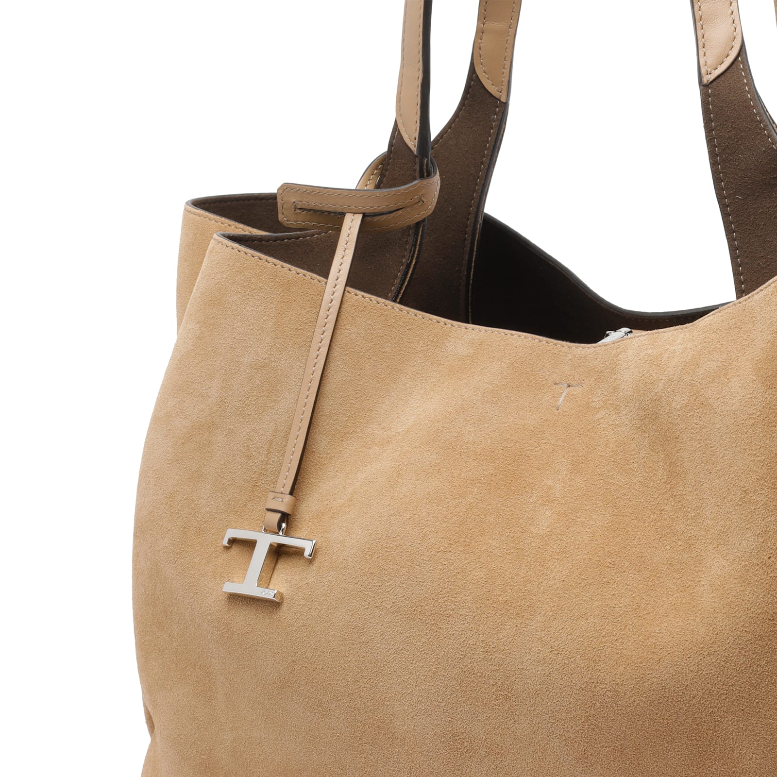 Tod's Tods Logo Shoulder Bag In Neutral