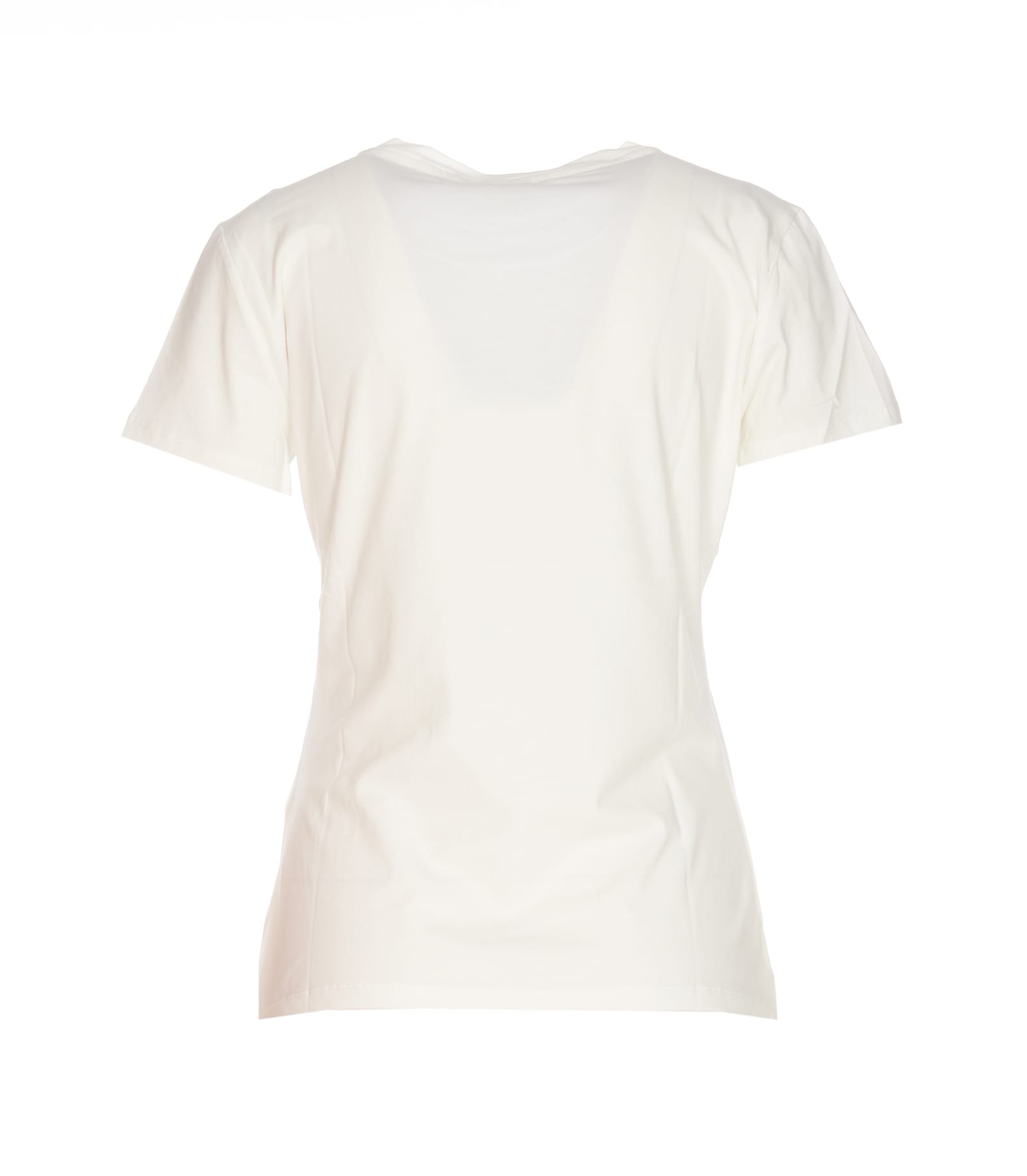 Shop Liu •jo Logo T-shirt In White