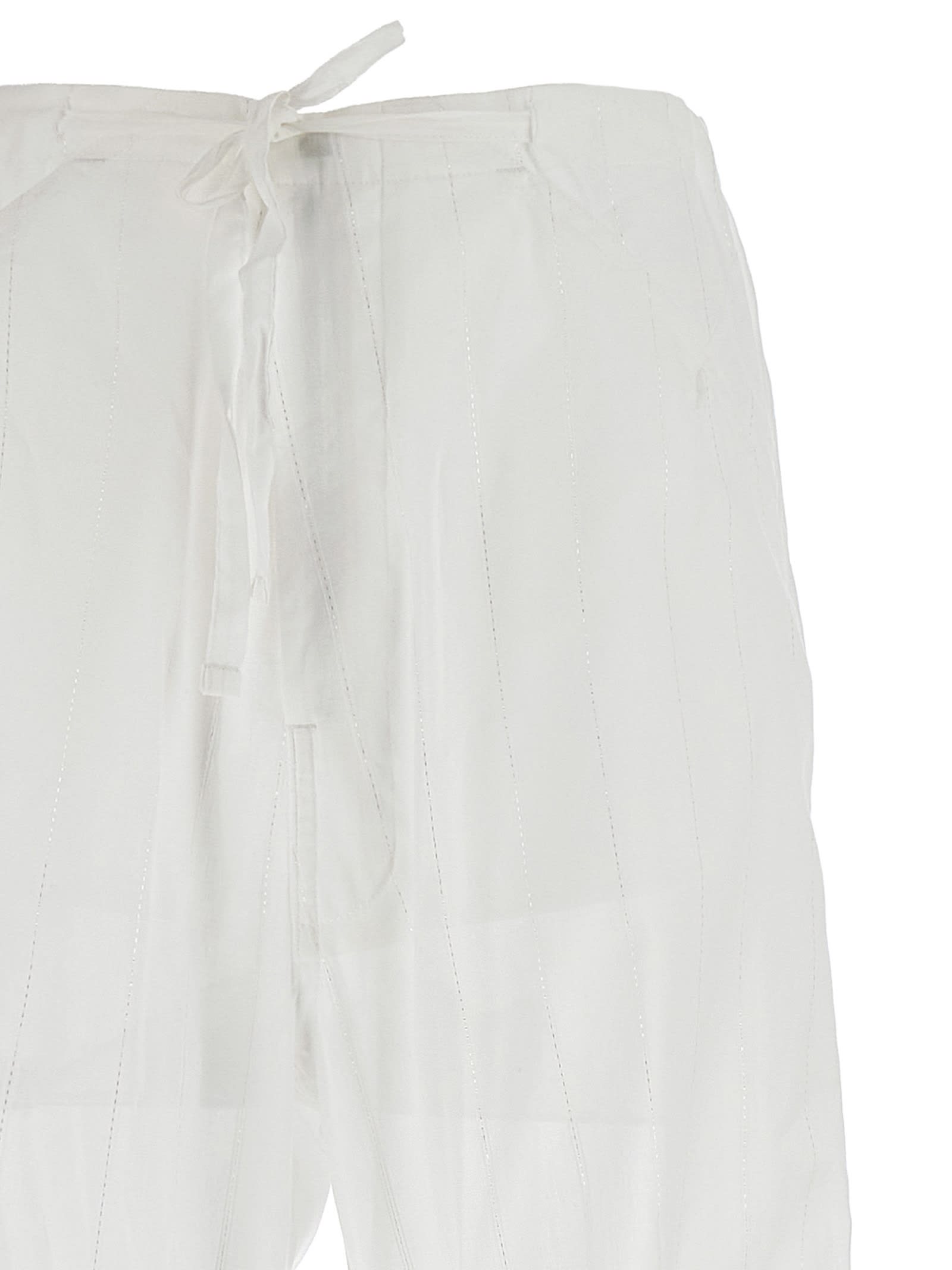 Shop Darkpark Daisy Trousers In White