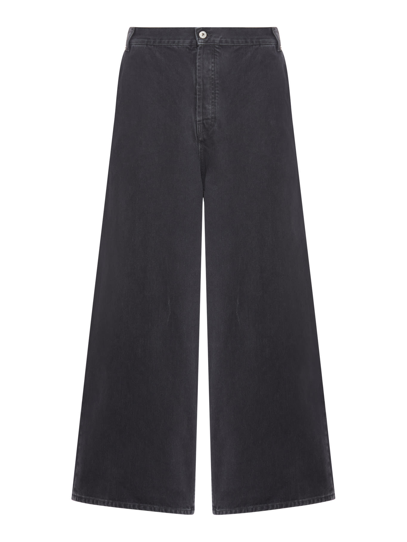 Shop Off-white Arr Wide Jeans Vintage In Black No Color