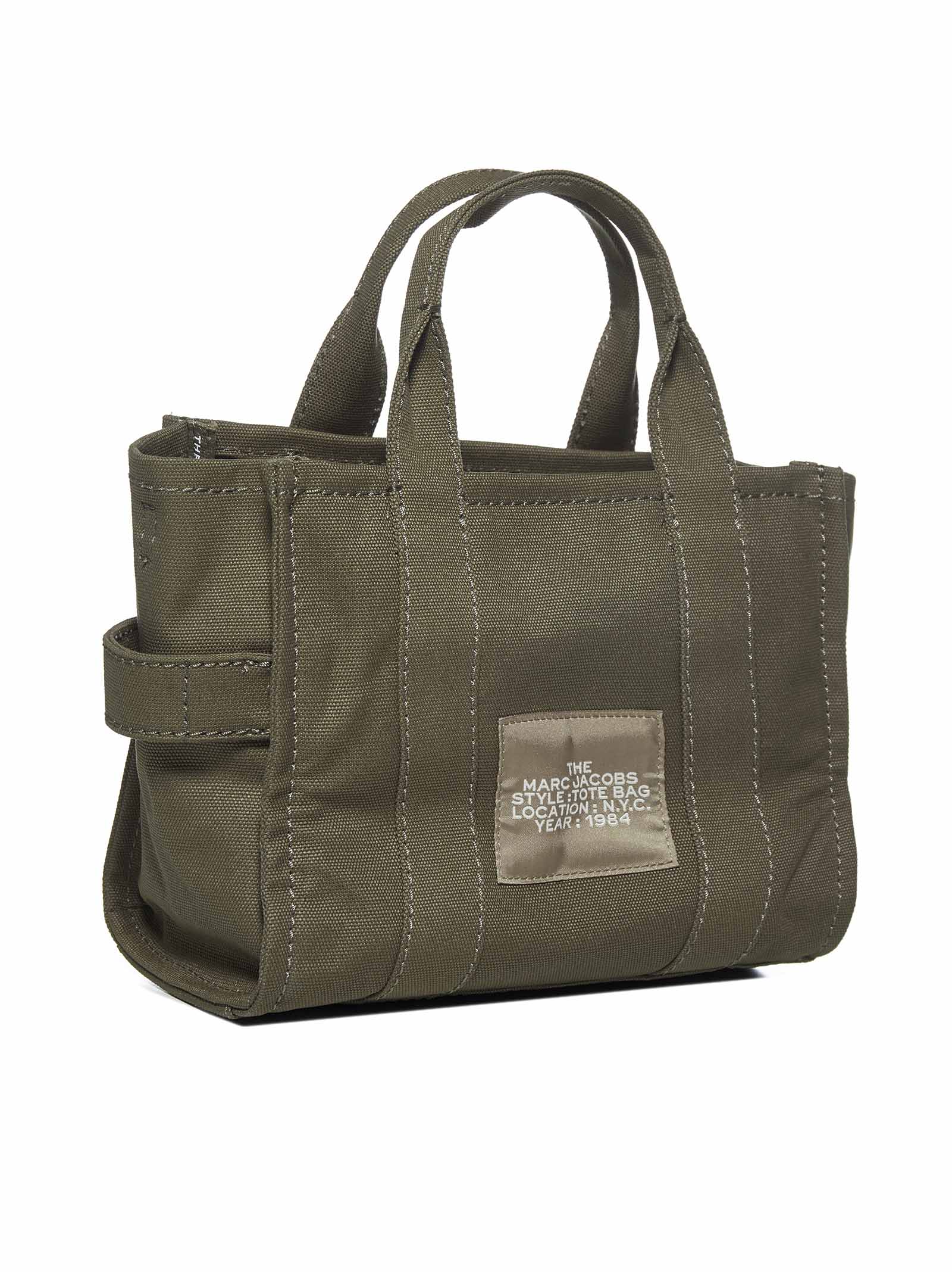 Shop Marc Jacobs Tote In Slate Green