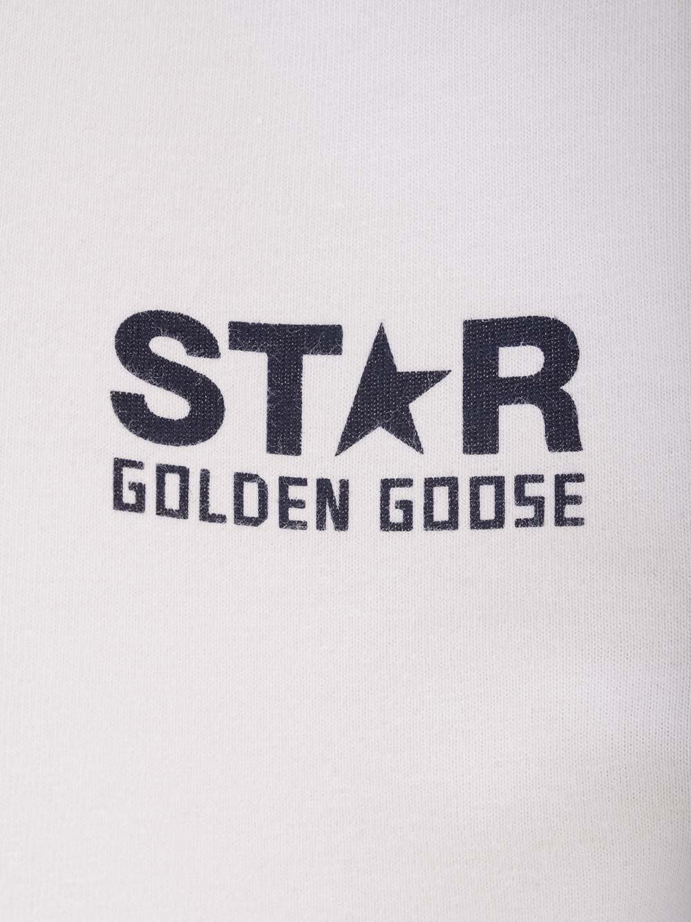 Shop Golden Goose Slim Fit T-shirt In Bianco
