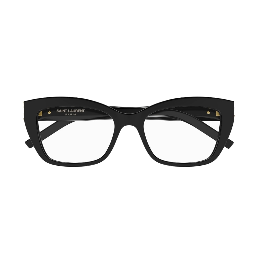 Shop Saint Laurent Sl M117 001 Glasses In Nero