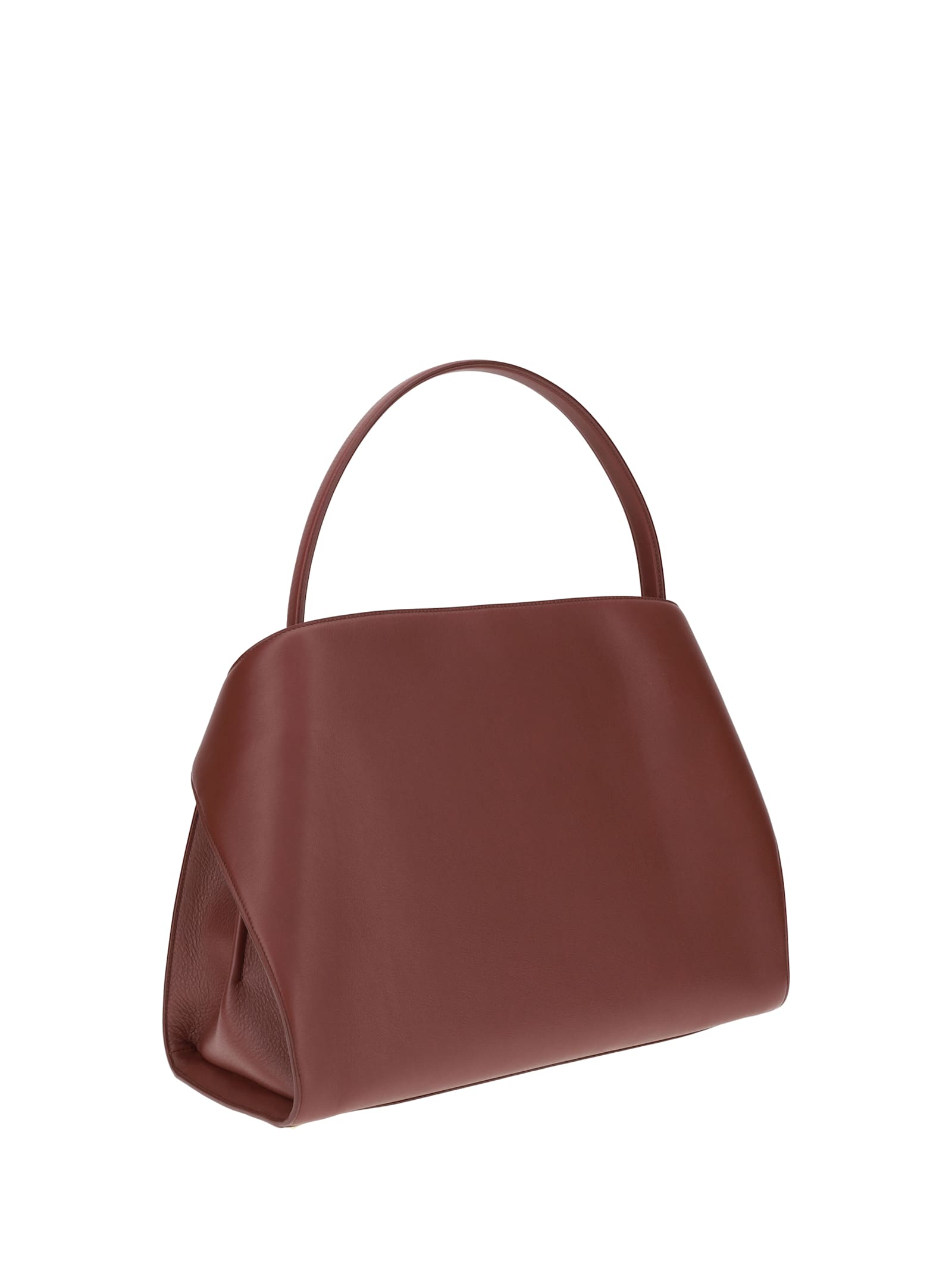 Shop Ferragamo Leather Top Handbag