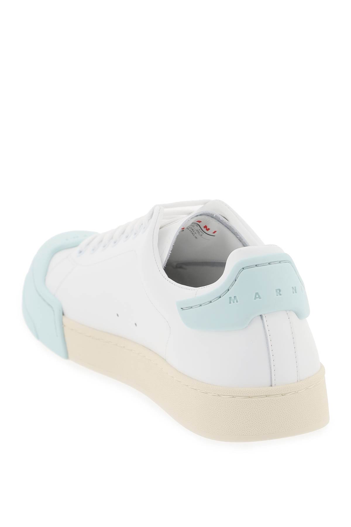 Shop Marni Dada Bumper Sne In Lily White Mineral Ice (white)