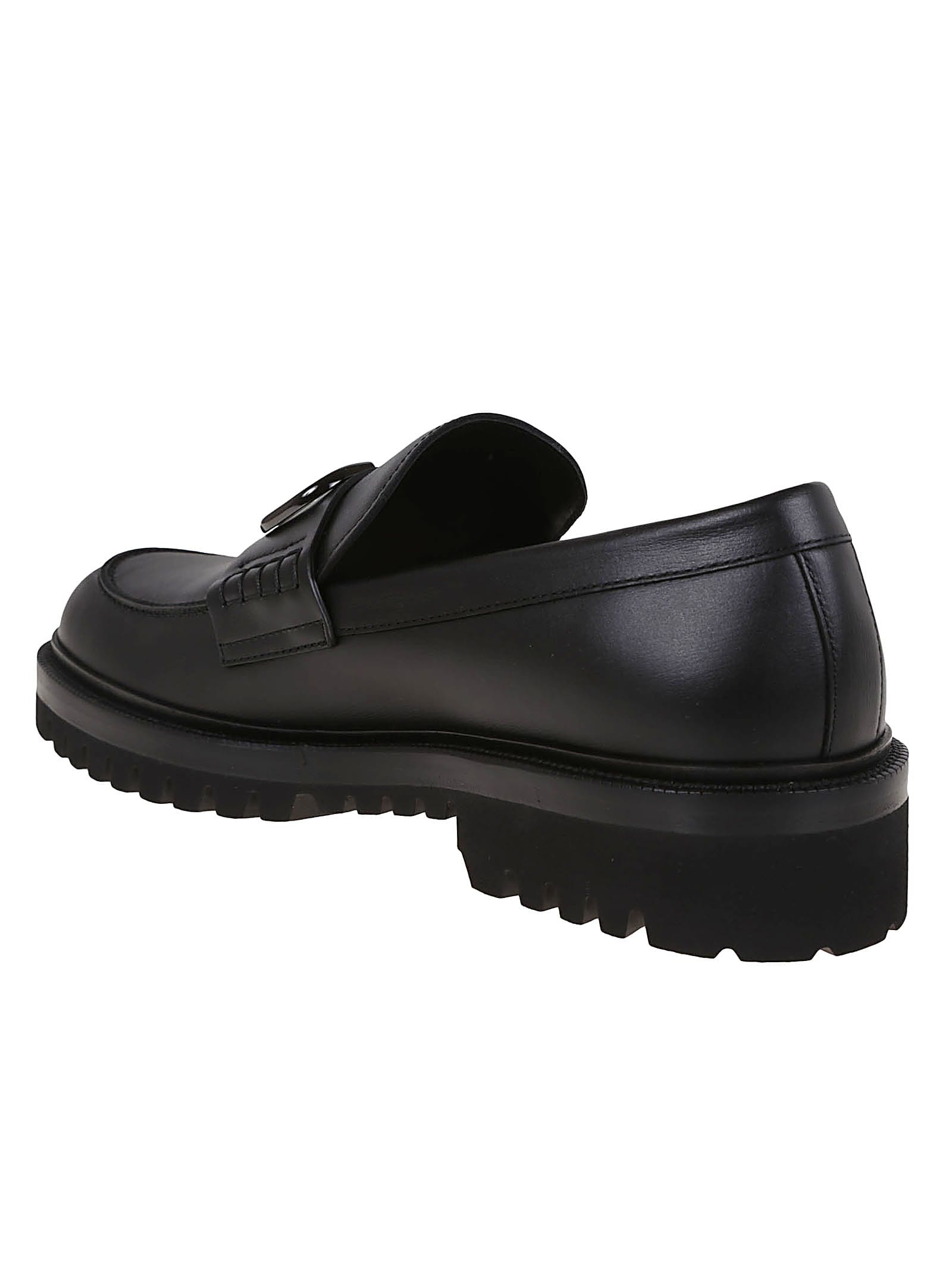 Shop Valentino Loafer Vlogo Signature In No Nero