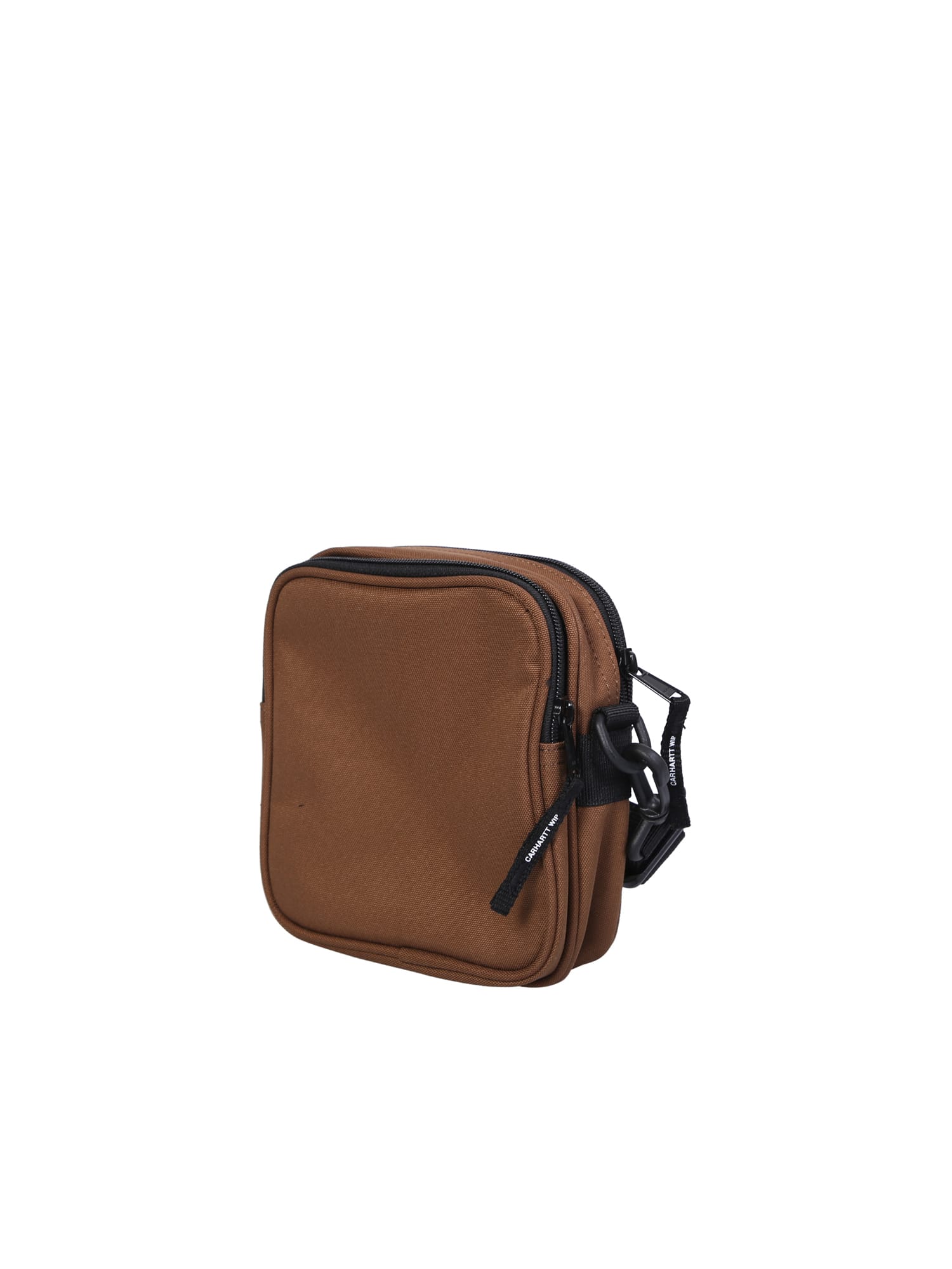 Shop Carhartt Essential Small Shoulder Bag Camel In Brown