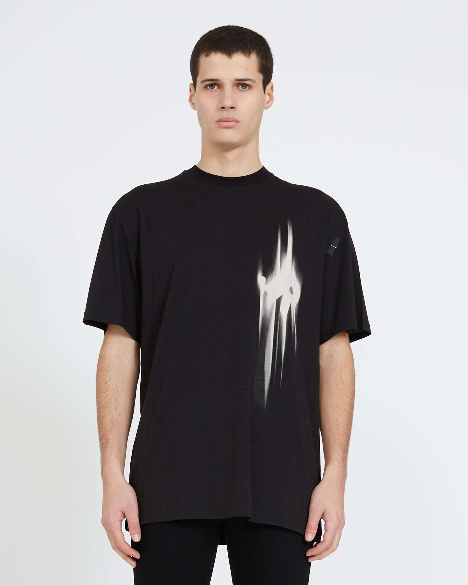 Shop John Richmond T-shirt With Logo In Nero