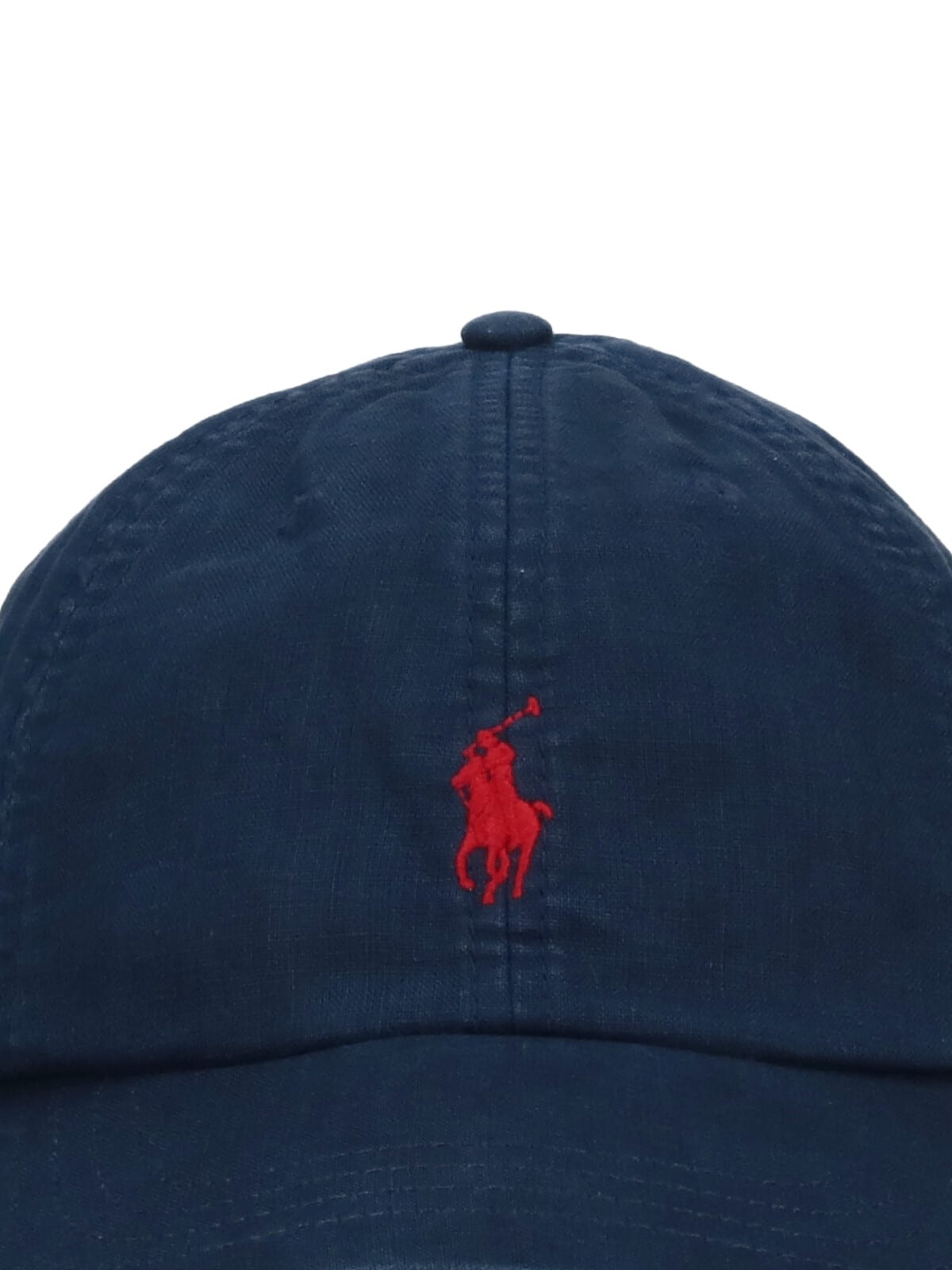 Polo Ralph Lauren Blue Baseball Cap With Logo Embroidery In Cotton Man